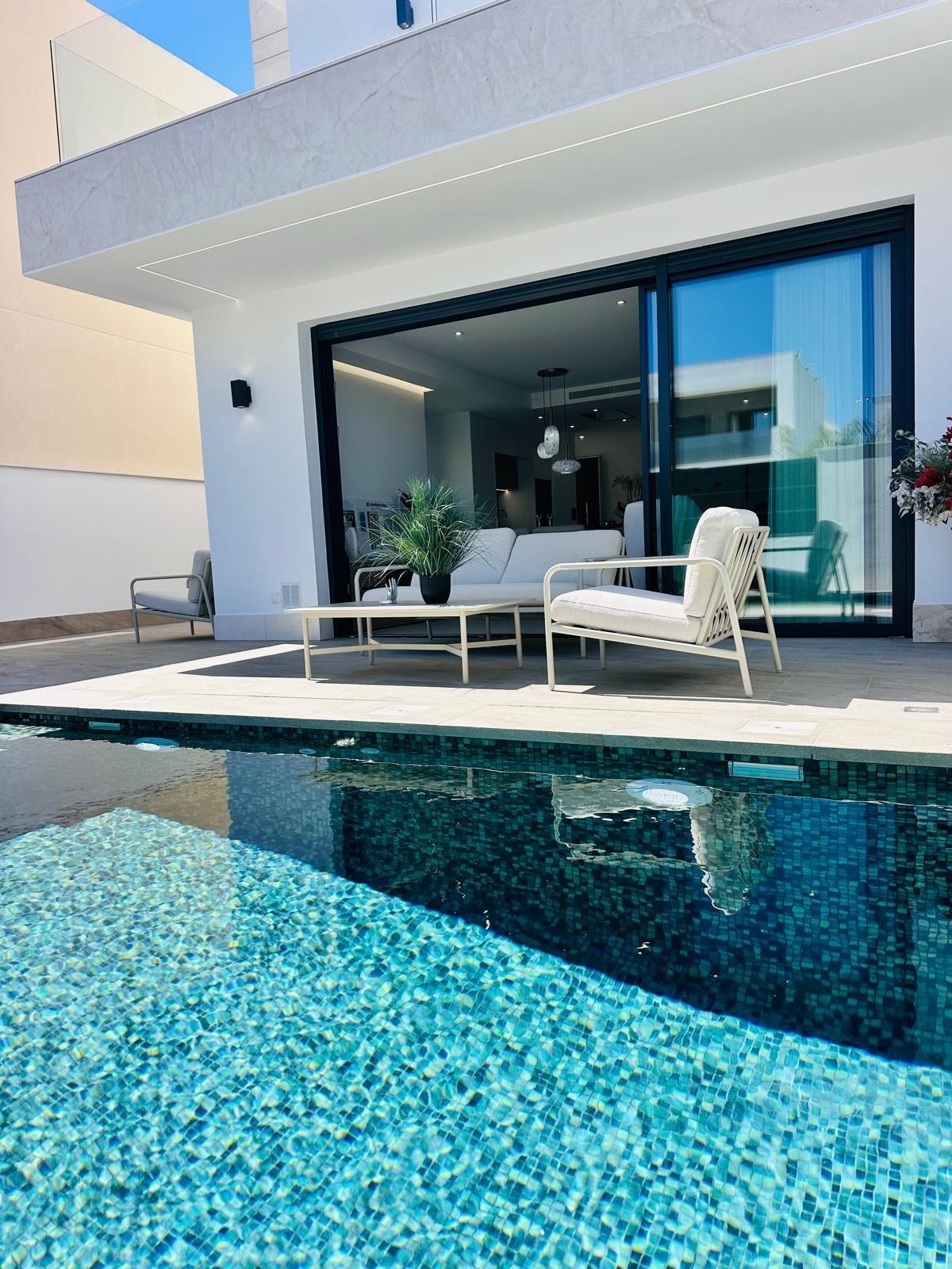 Modern new build villas for sale in san pedro del pinatar – close to beach and town centre