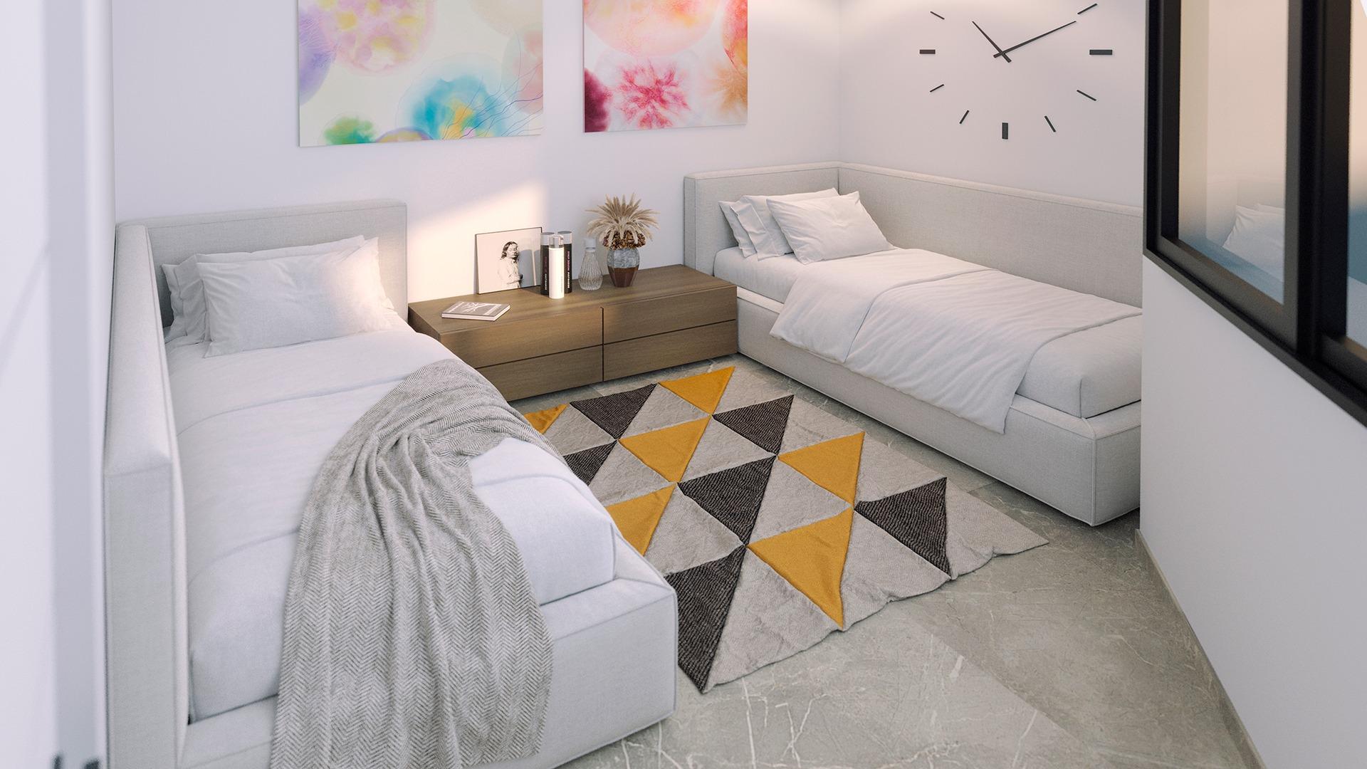 Modern apartments just 250m from playa del cura in torrevieja