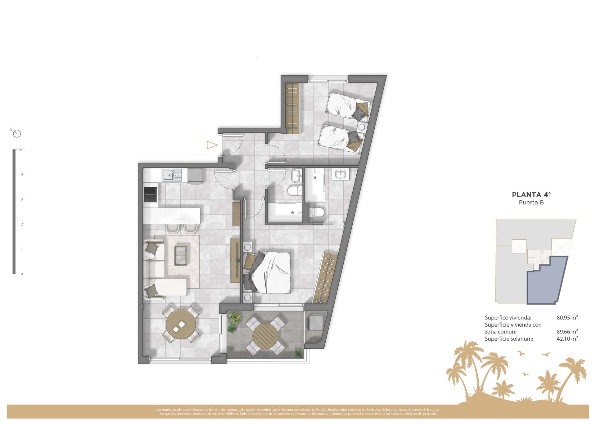 New development apartments in central guardamar del segura, costa blanca