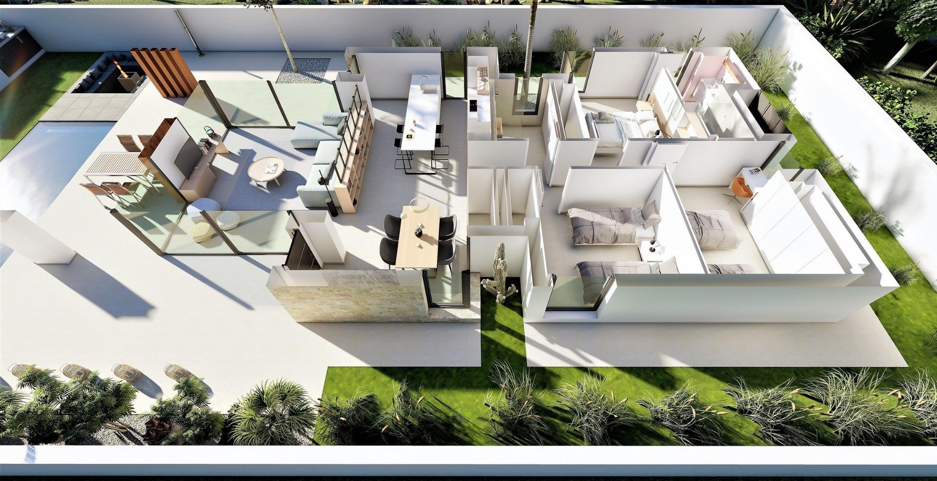 New build villas in san fulgencio