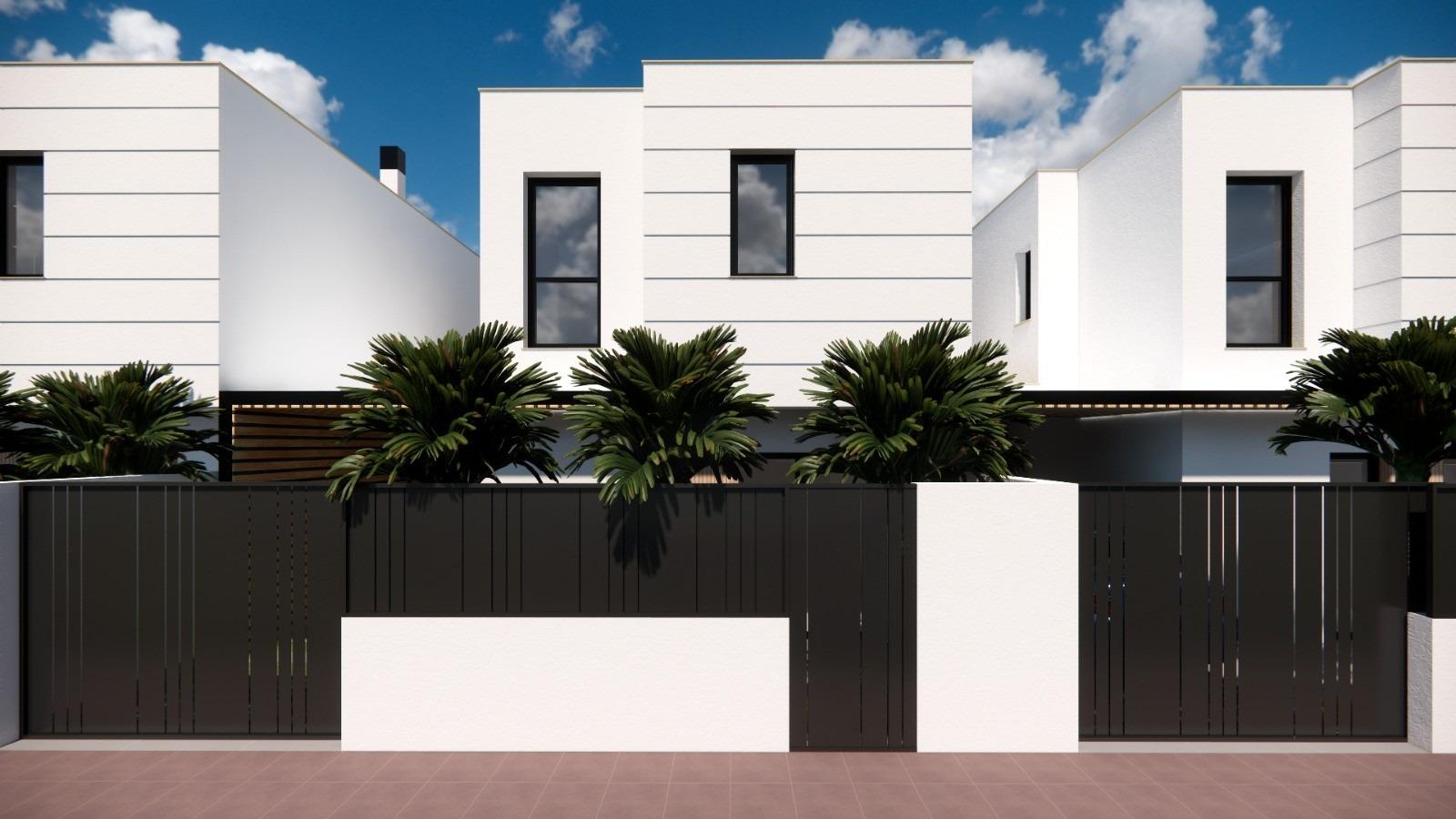 New build villas with private pool near la serena golf in los alcazares