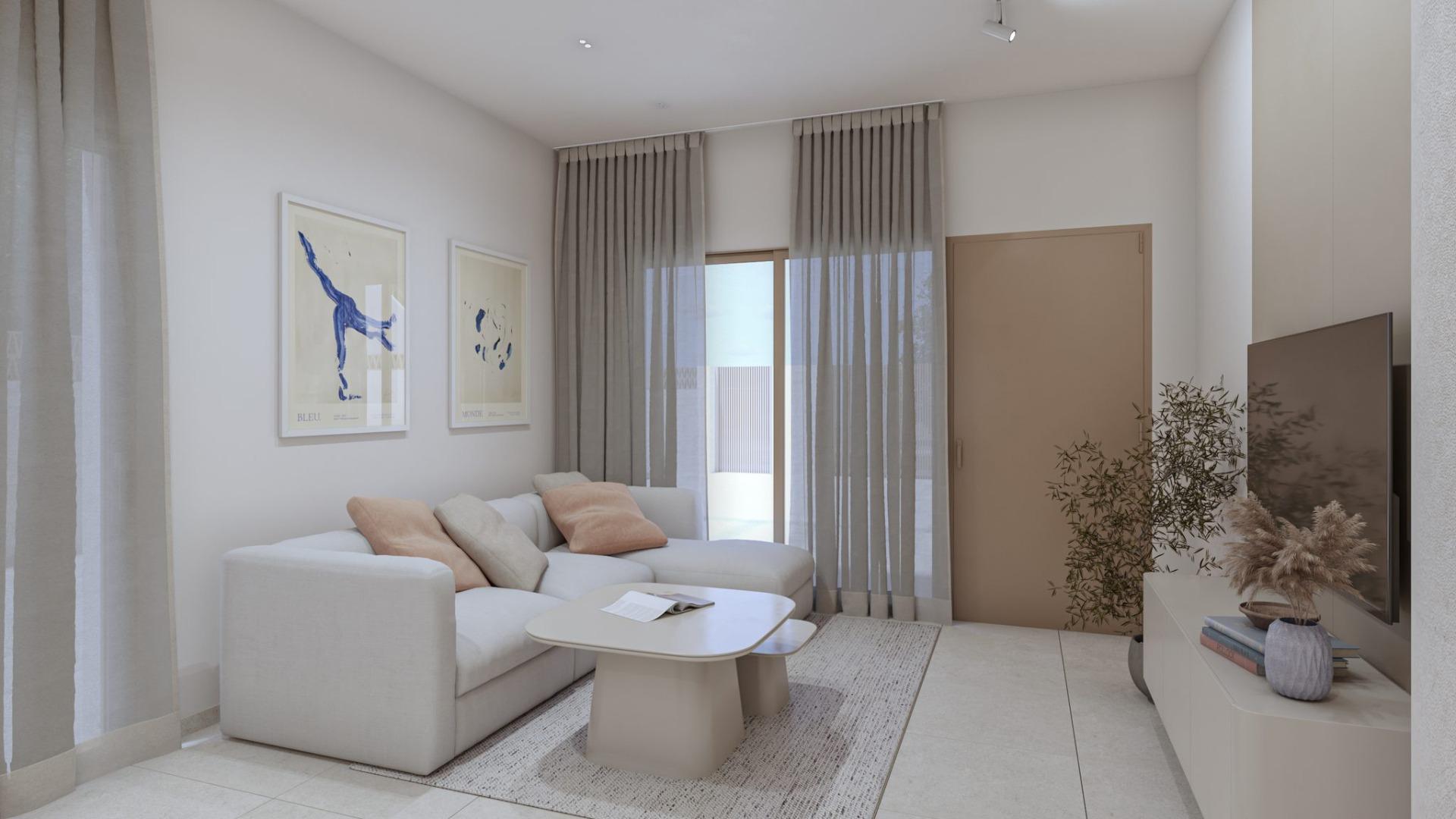 Exclusive new build bungalows with private pool in pilar de la horadada