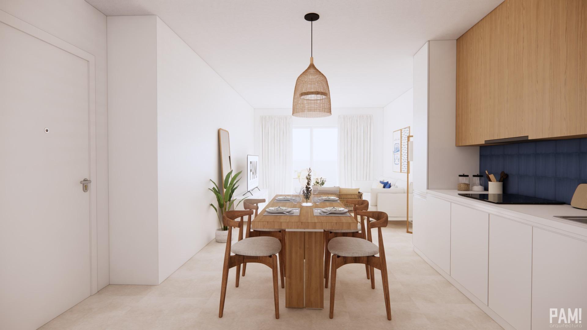 New mediterranean apartments just 140 metres from the beach in torre de la horadada