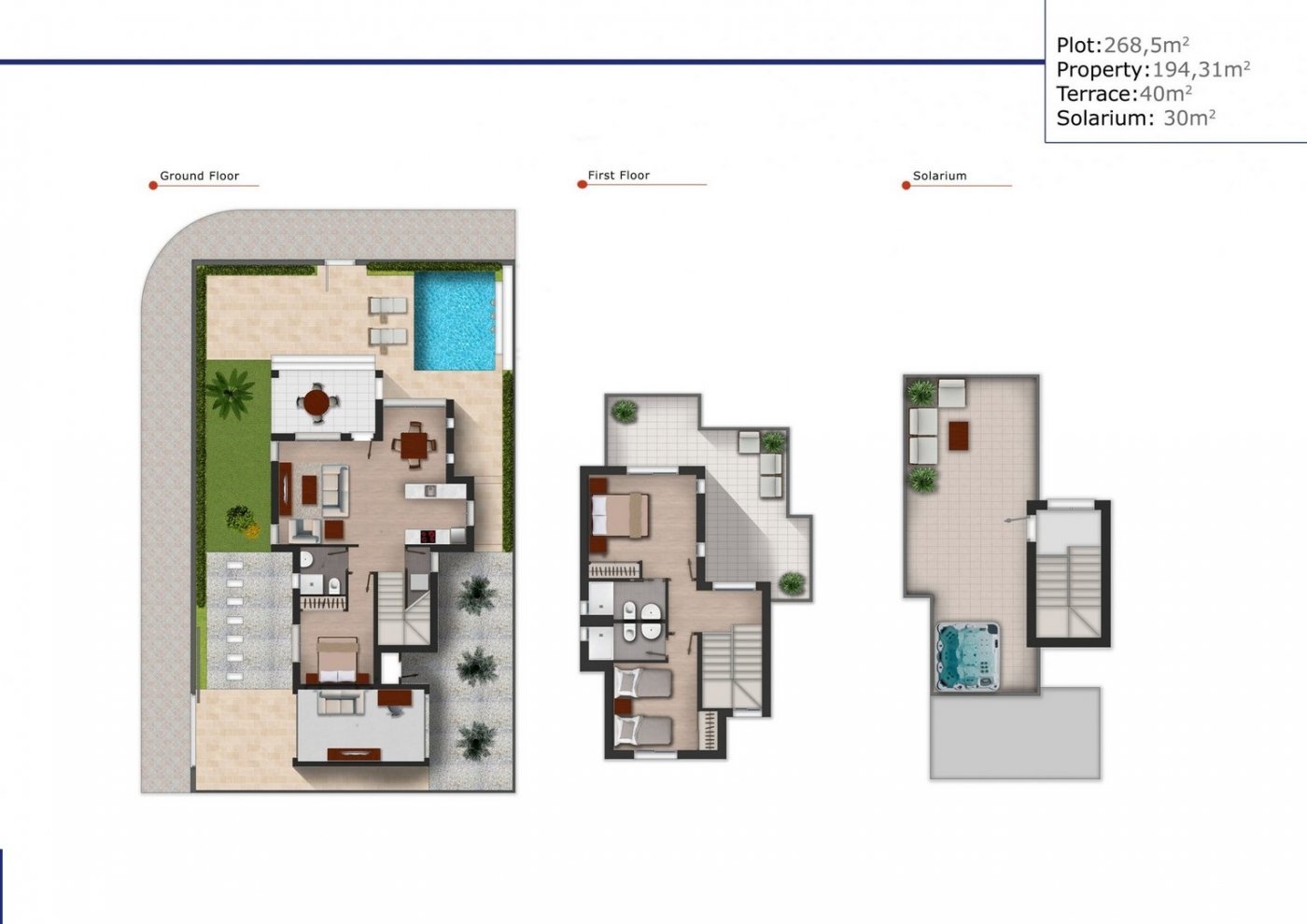 New build villa in los alcazares