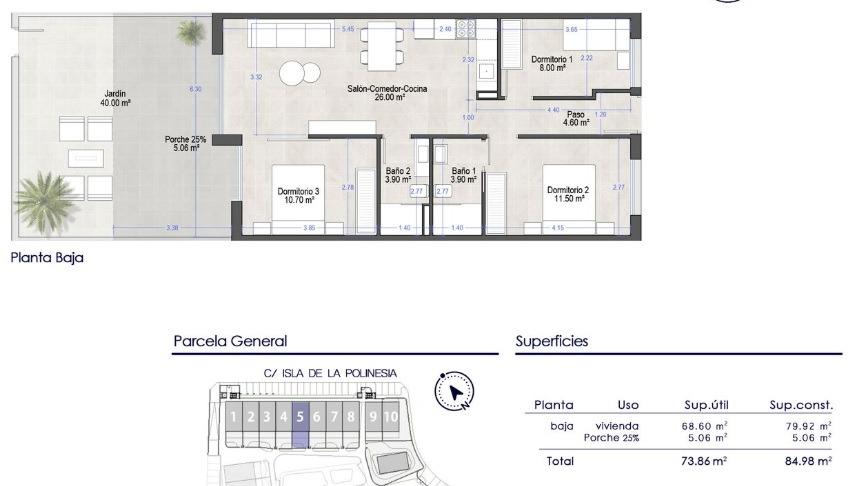 New build tourist apartments in santiago de la ribera, san javier – just 750m from the beach