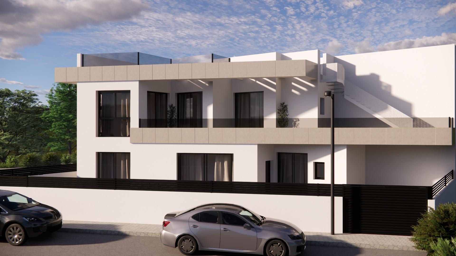 New build townhouses in rojales