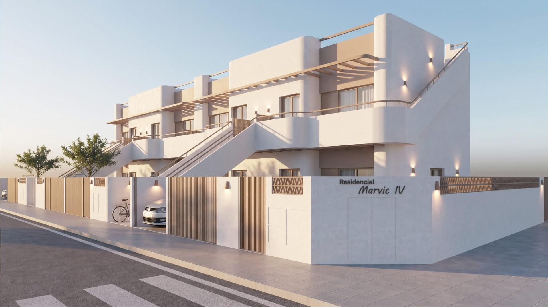 Exclusive new build bungalows with private pool in pilar de la horadada