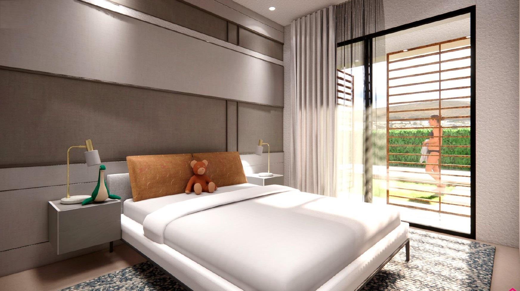 New build villas in private gated resort in province of murcia