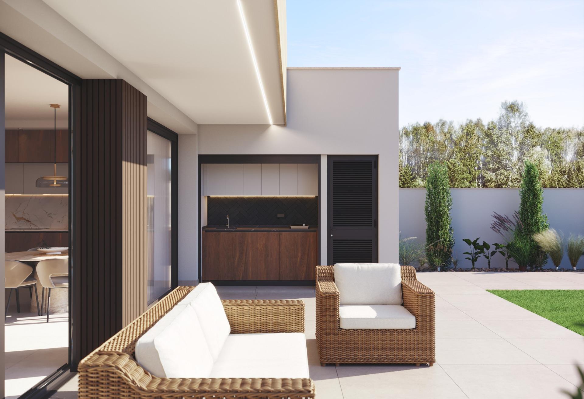 Modern new build villas near the beach in santiago de la ribera