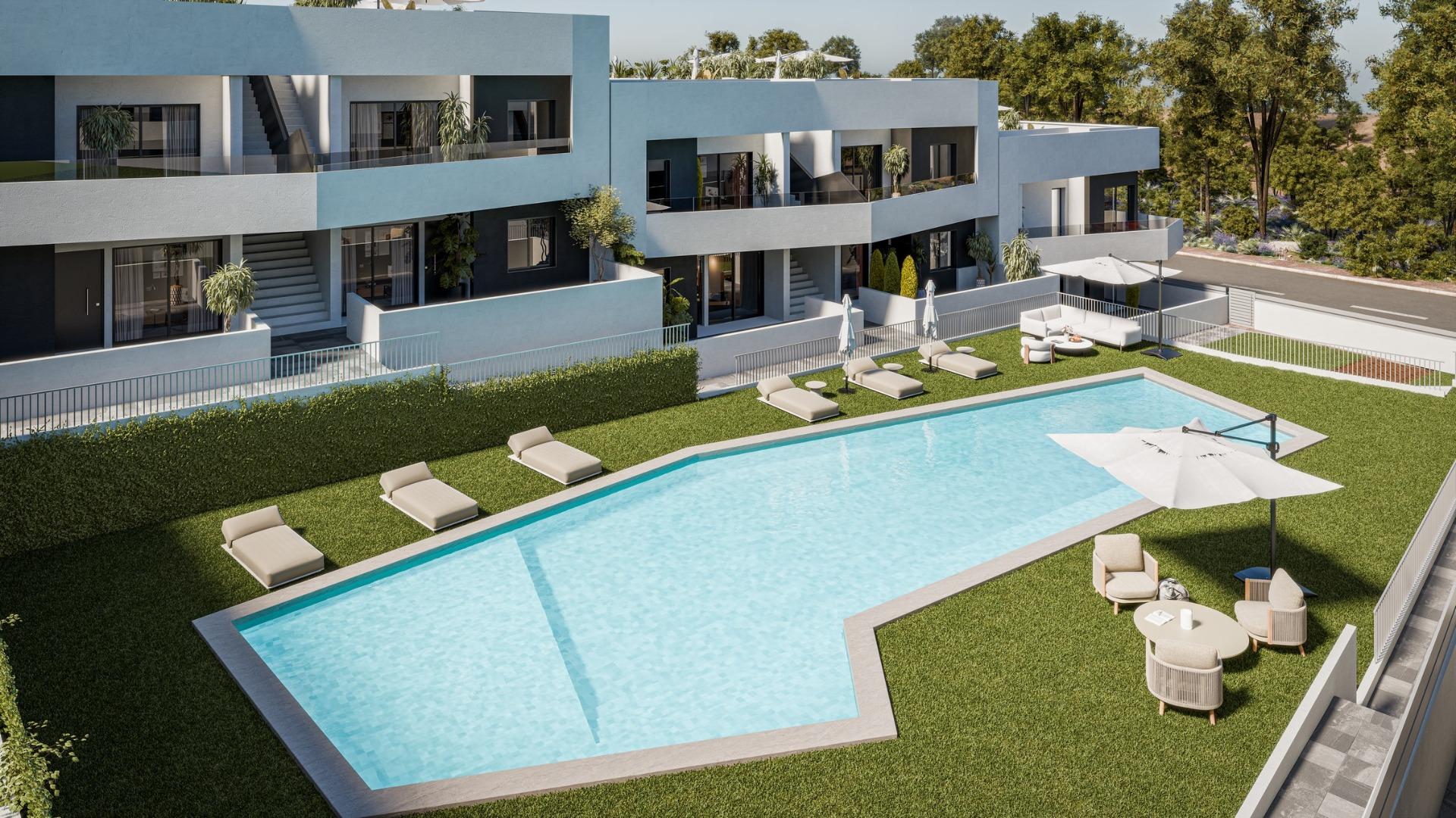 Newly built bungalows in san miguel de salinas with 2 communal swimming pools
