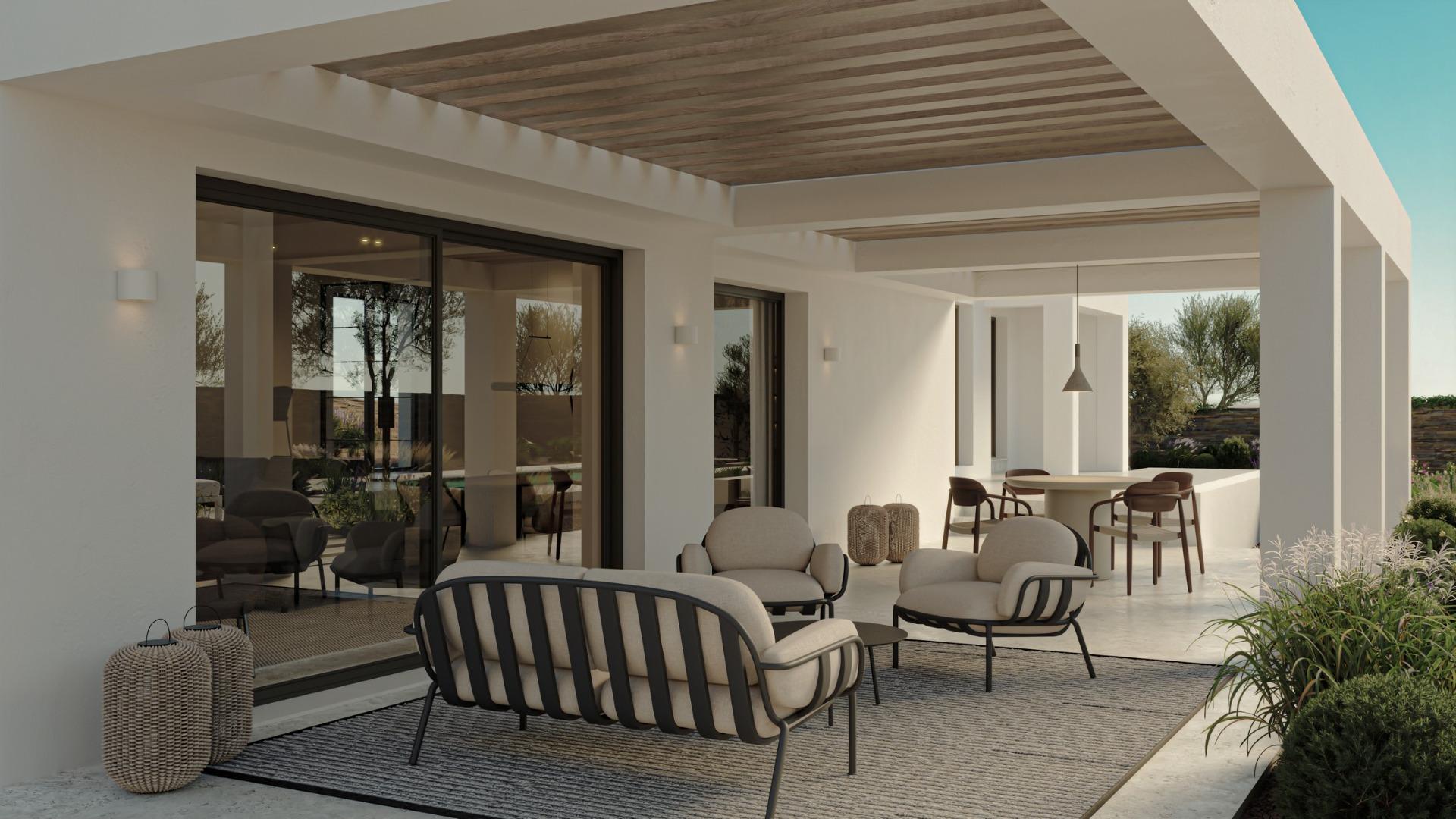 Sustainable mediterranean villas for sale in macenas, almería