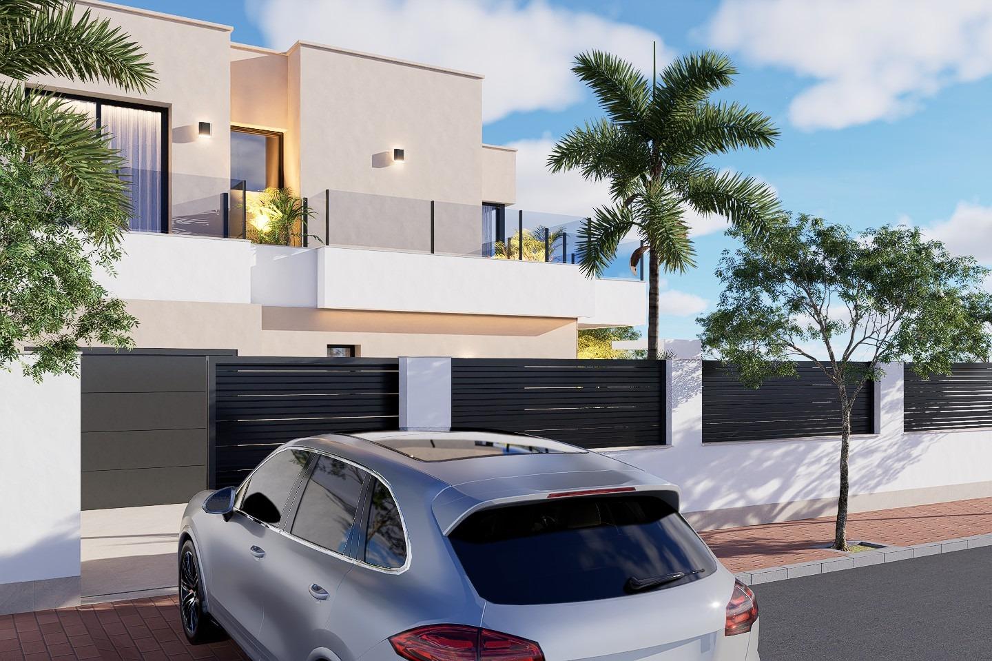 New build luxury villas for sale in san pedro del pinatar near the mar menor