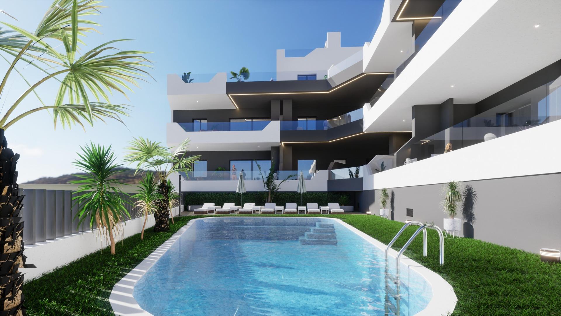 New build build residential complex in benijofar
