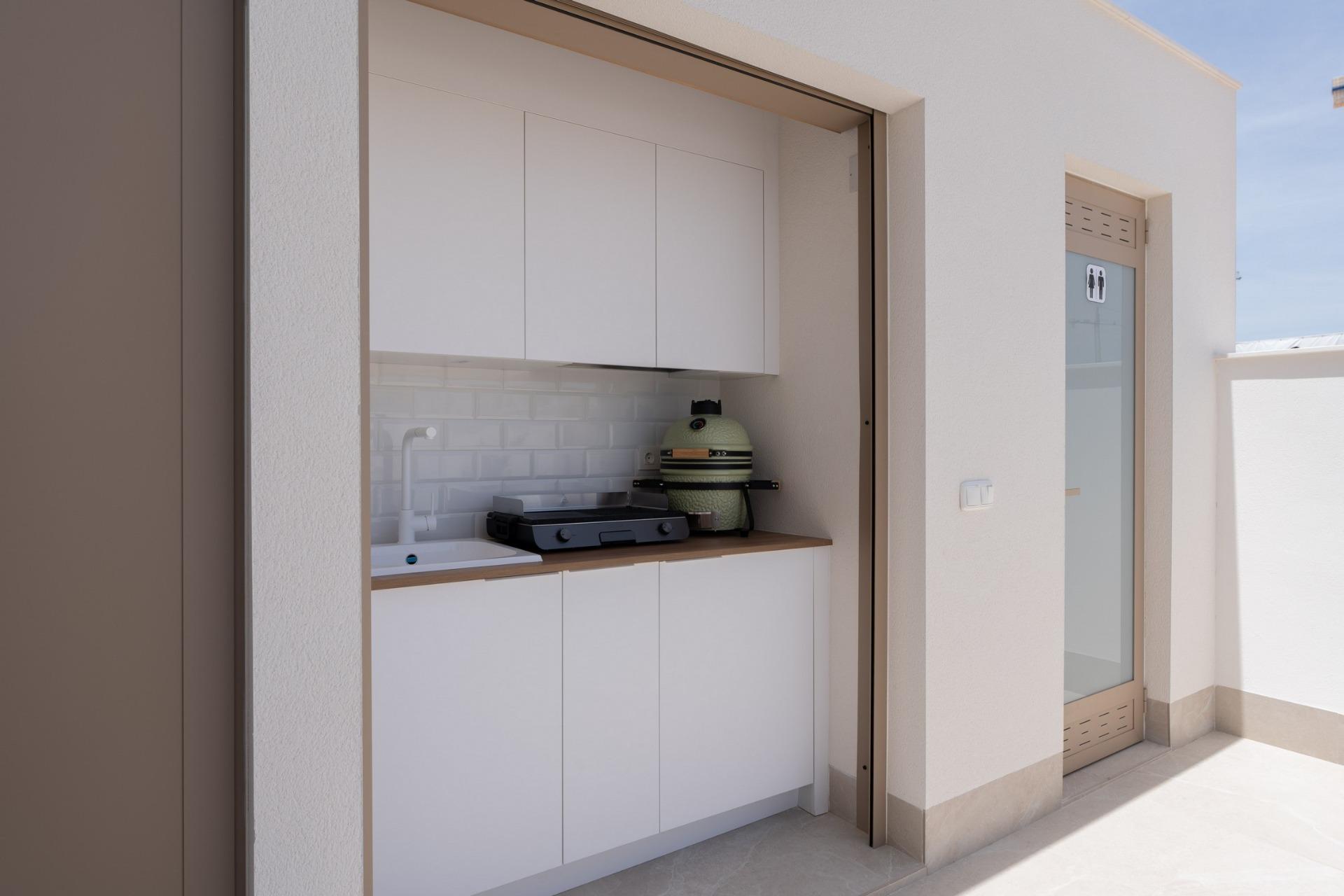 New build villas with private pool at serena golf-los alcazares