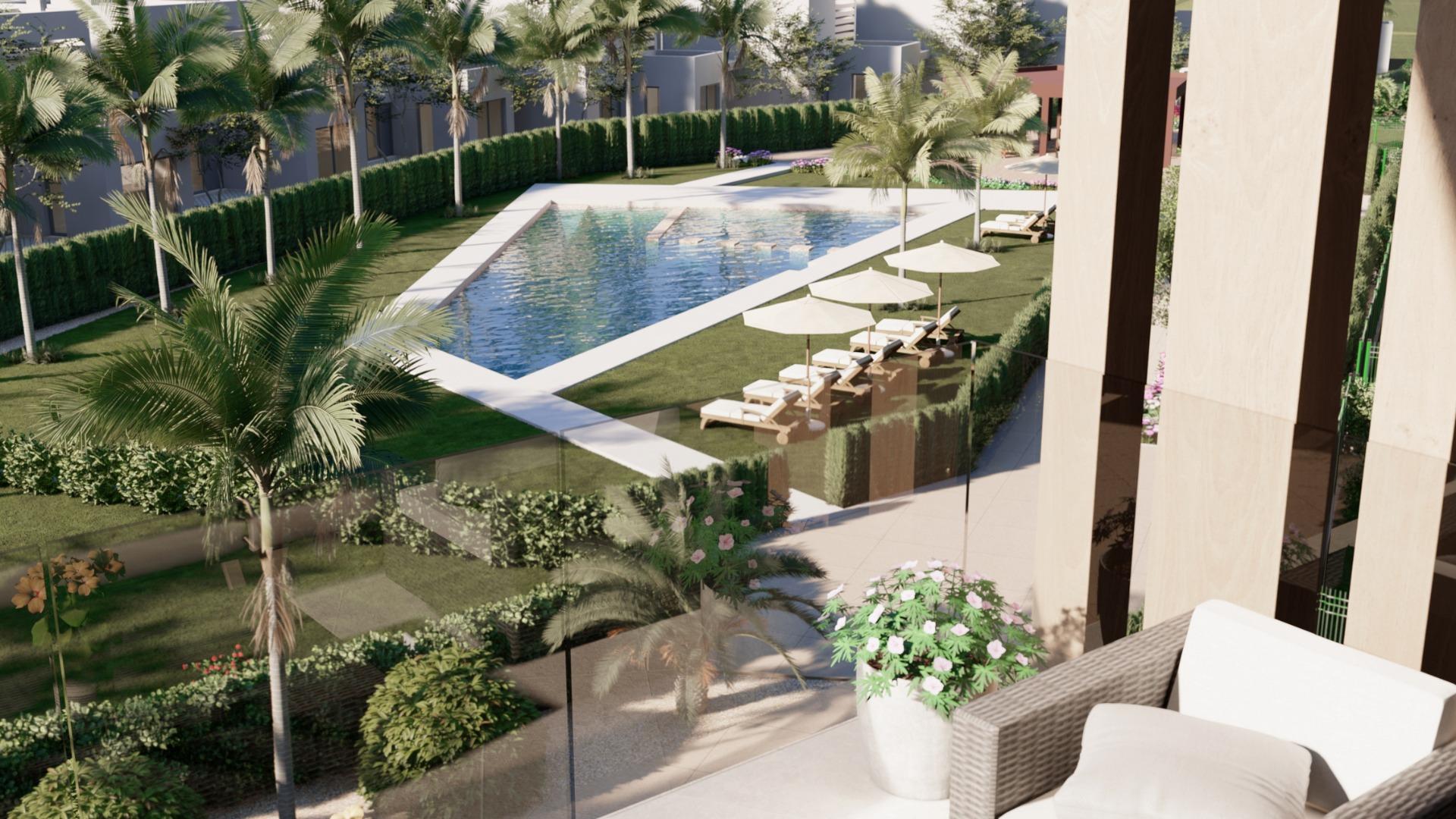 New build residential in private gated resort in province of murcia