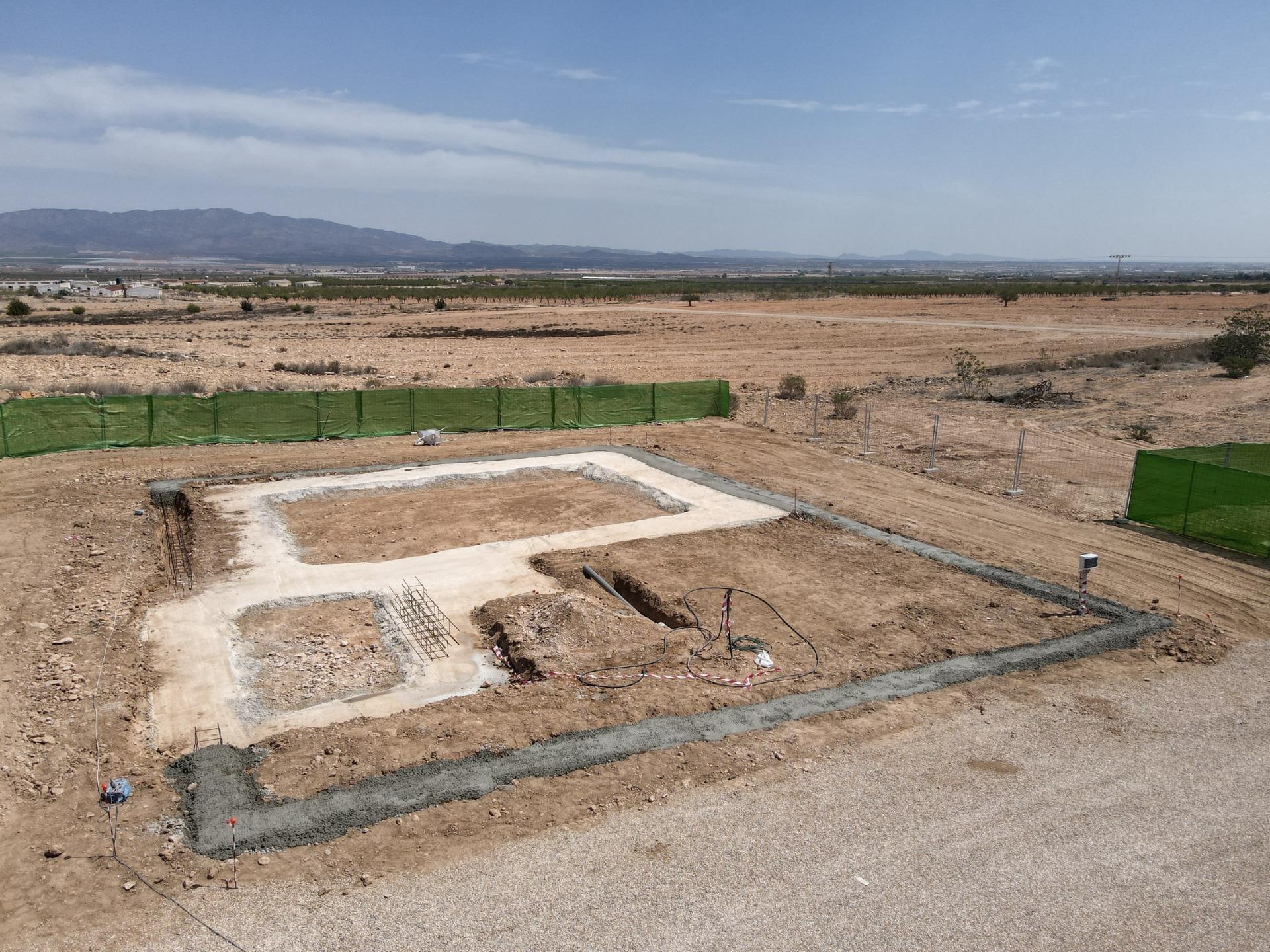 New build bungalows in fuente alamo, murcia