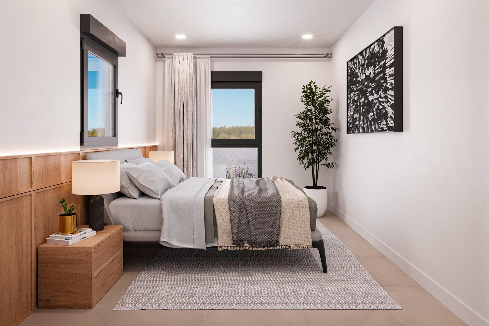 New build townhouses in fuente alamo, murcia