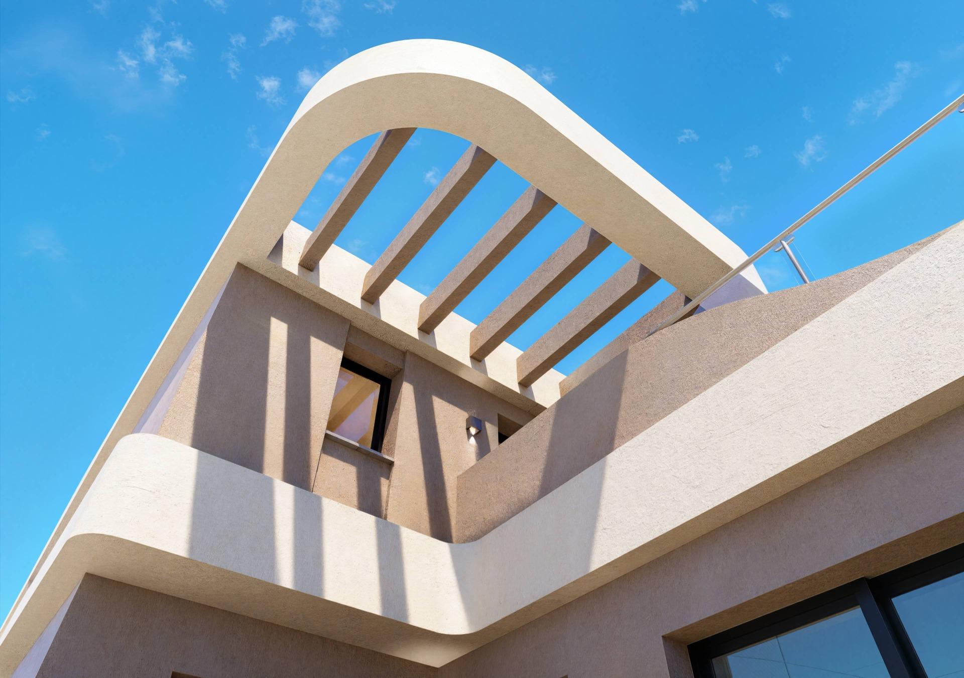 Modern semi detached villas in daya nueva with contemporary design and excellent connectivity