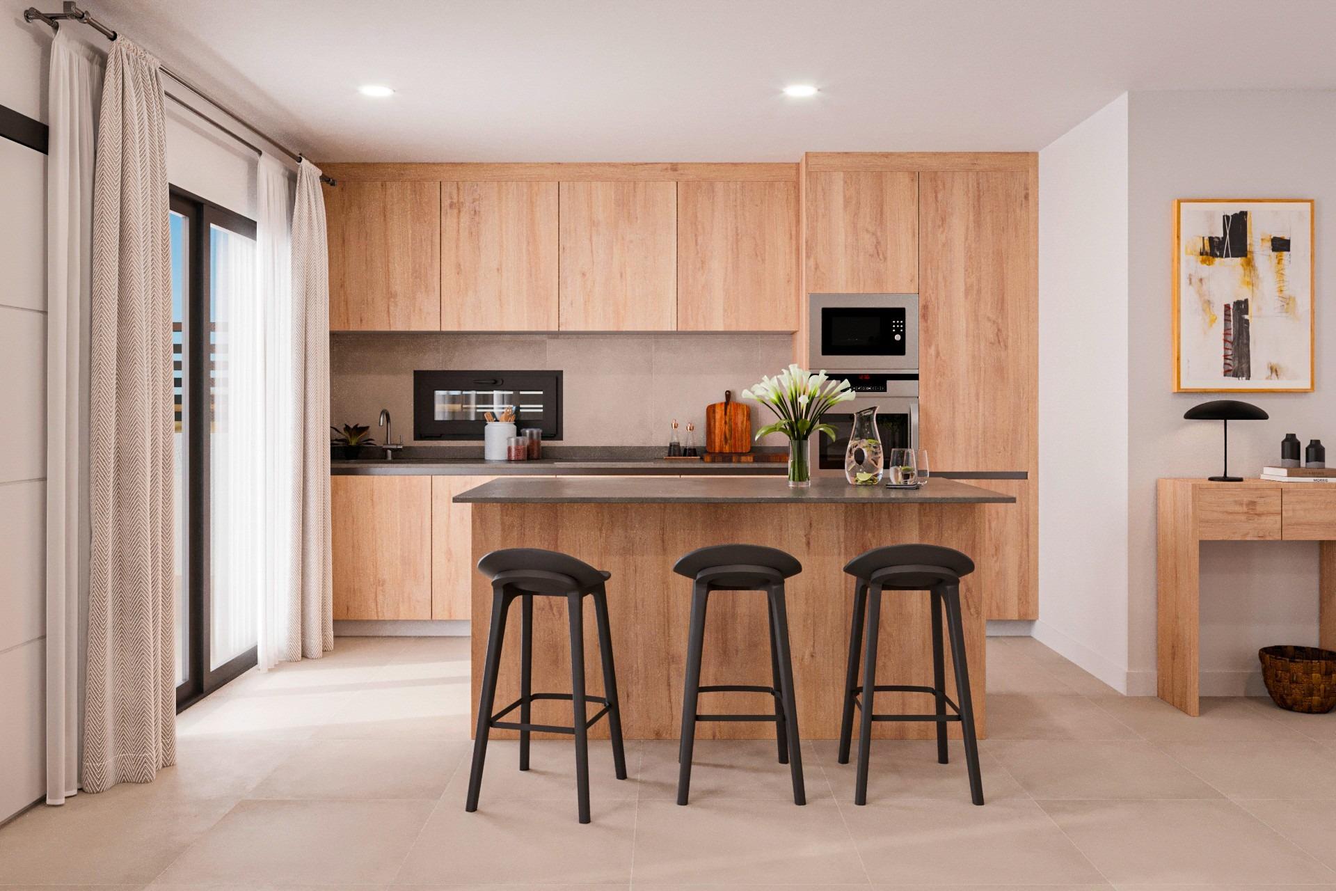New build townhouses in fuente alamo, murcia