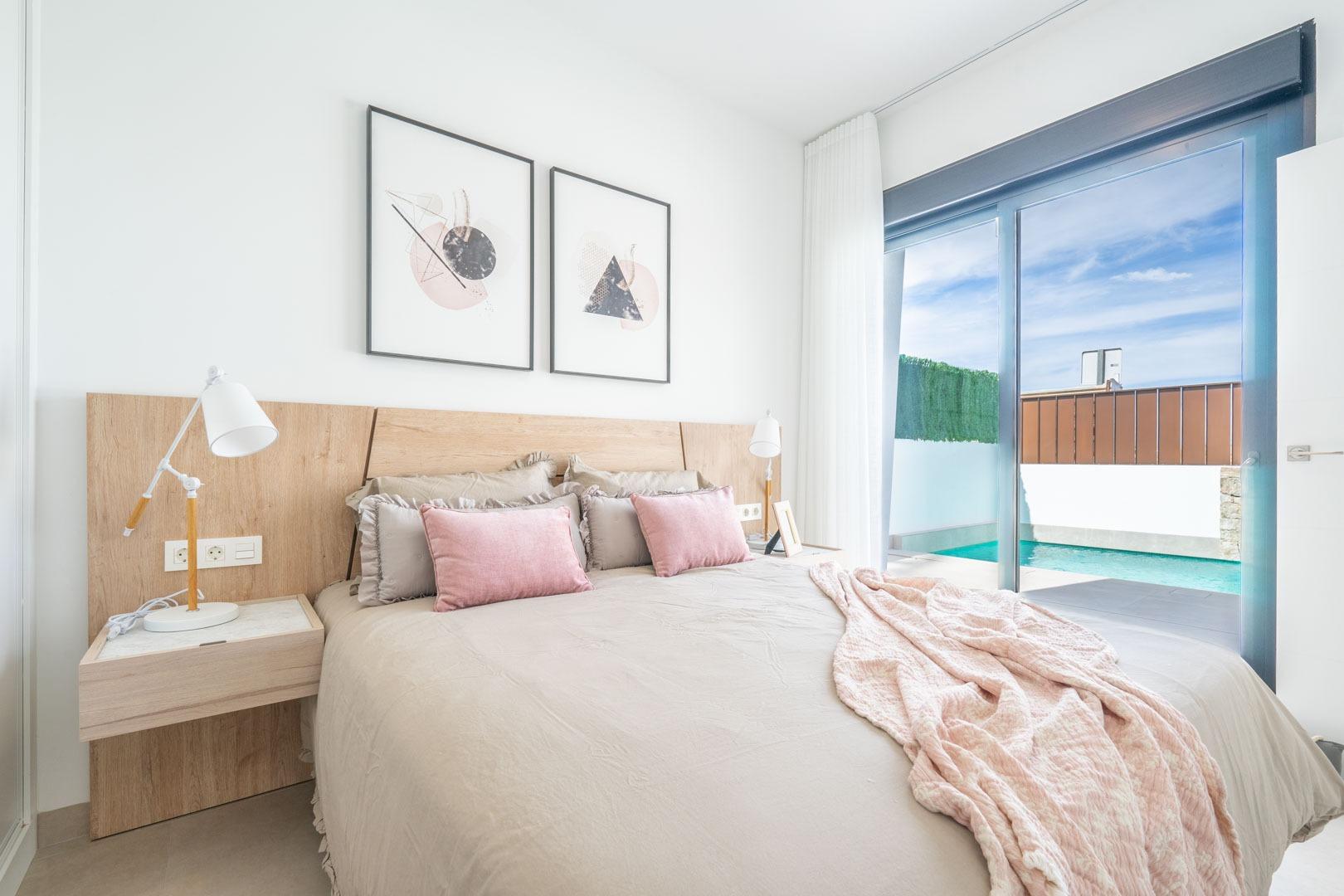 New build independent villas with private pool and solarium in roldán, torre-pacheco