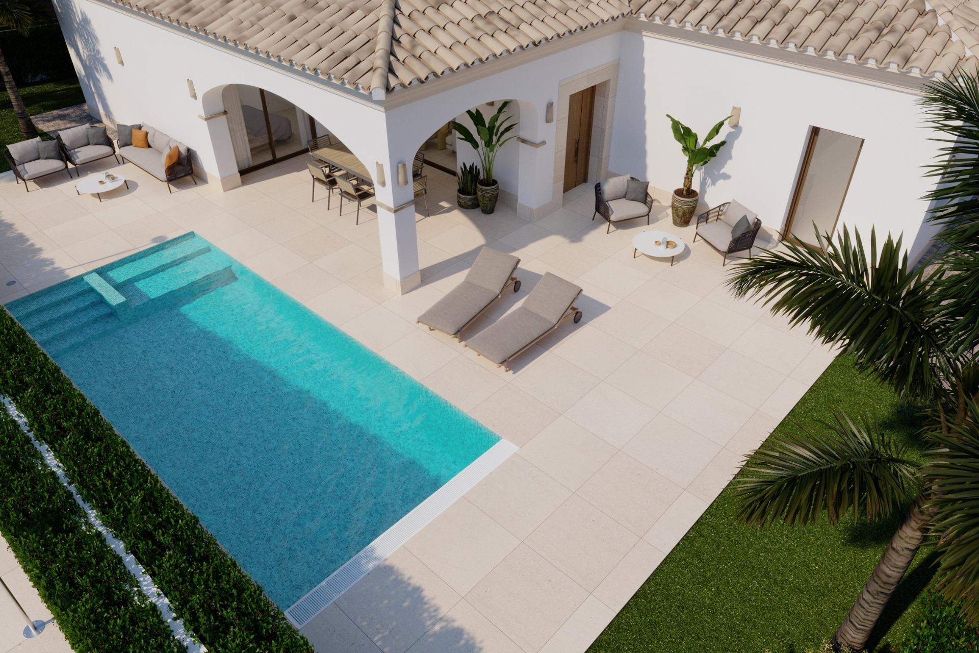 New build mediterranean villas in san pedro del pinatar