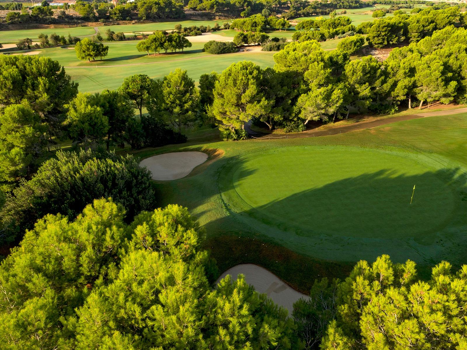 New construction villas on the frontline of lo romero golf