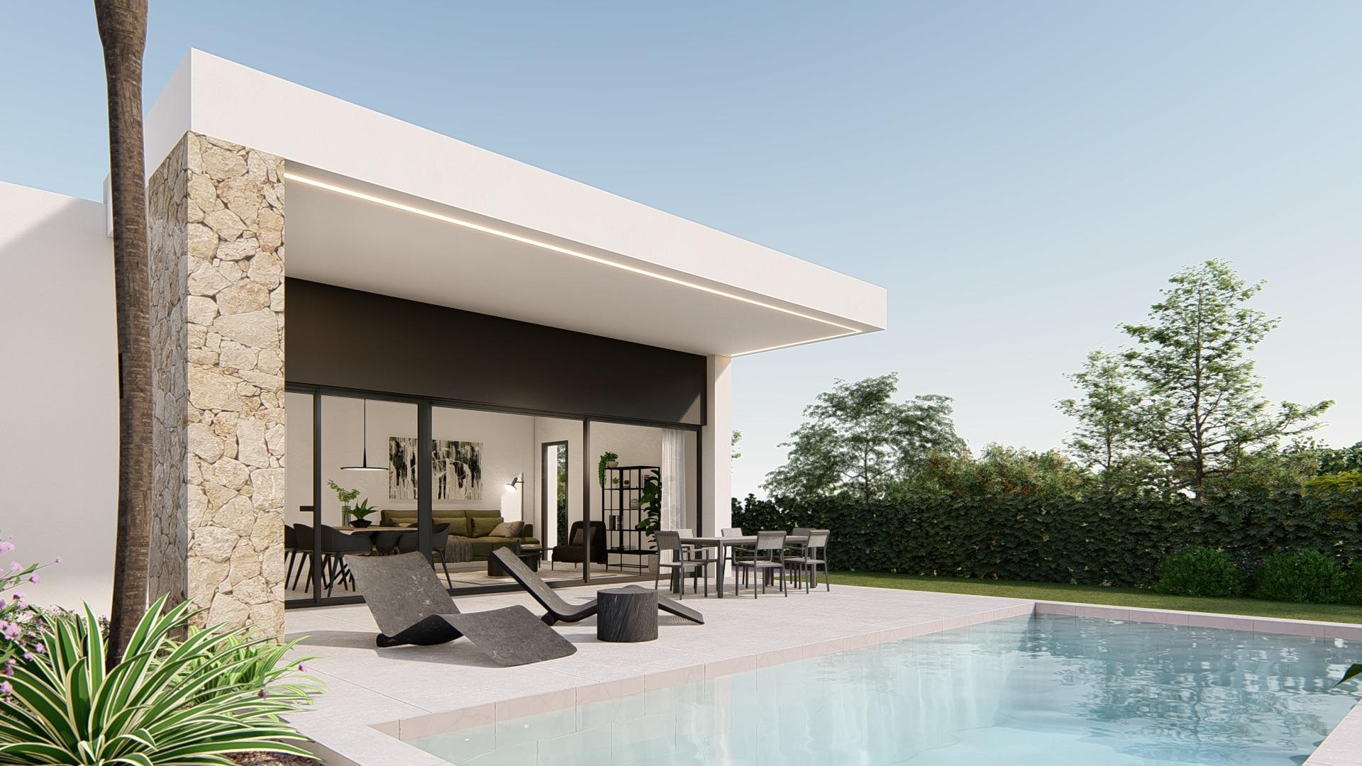 New build villas in molina de segura