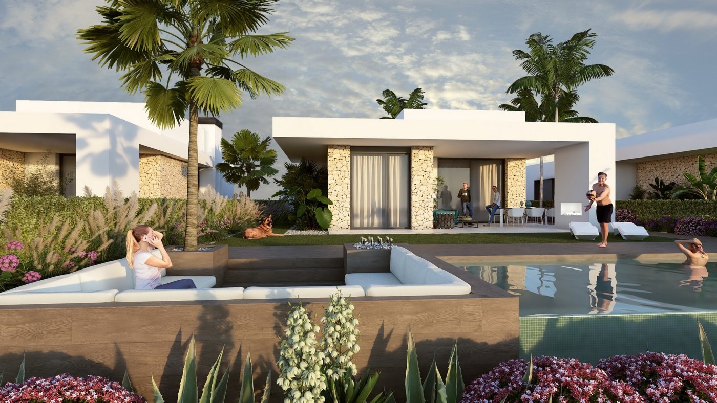 Exclusive, newly built villas on the golf course front line at la finca golf resort