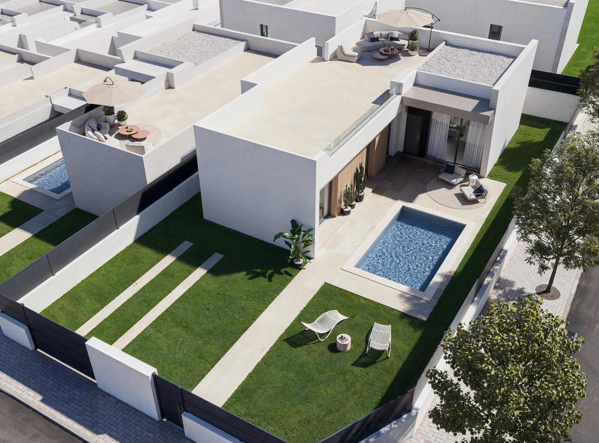 New build villas in san miguel de salinas