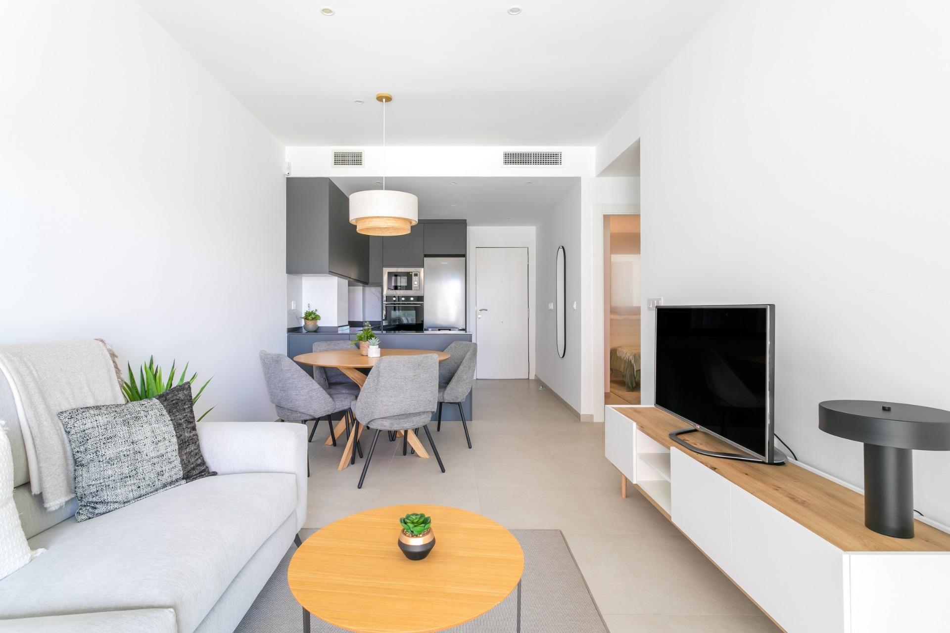 New build gated urbanization in torrevieja only 700m from the beach