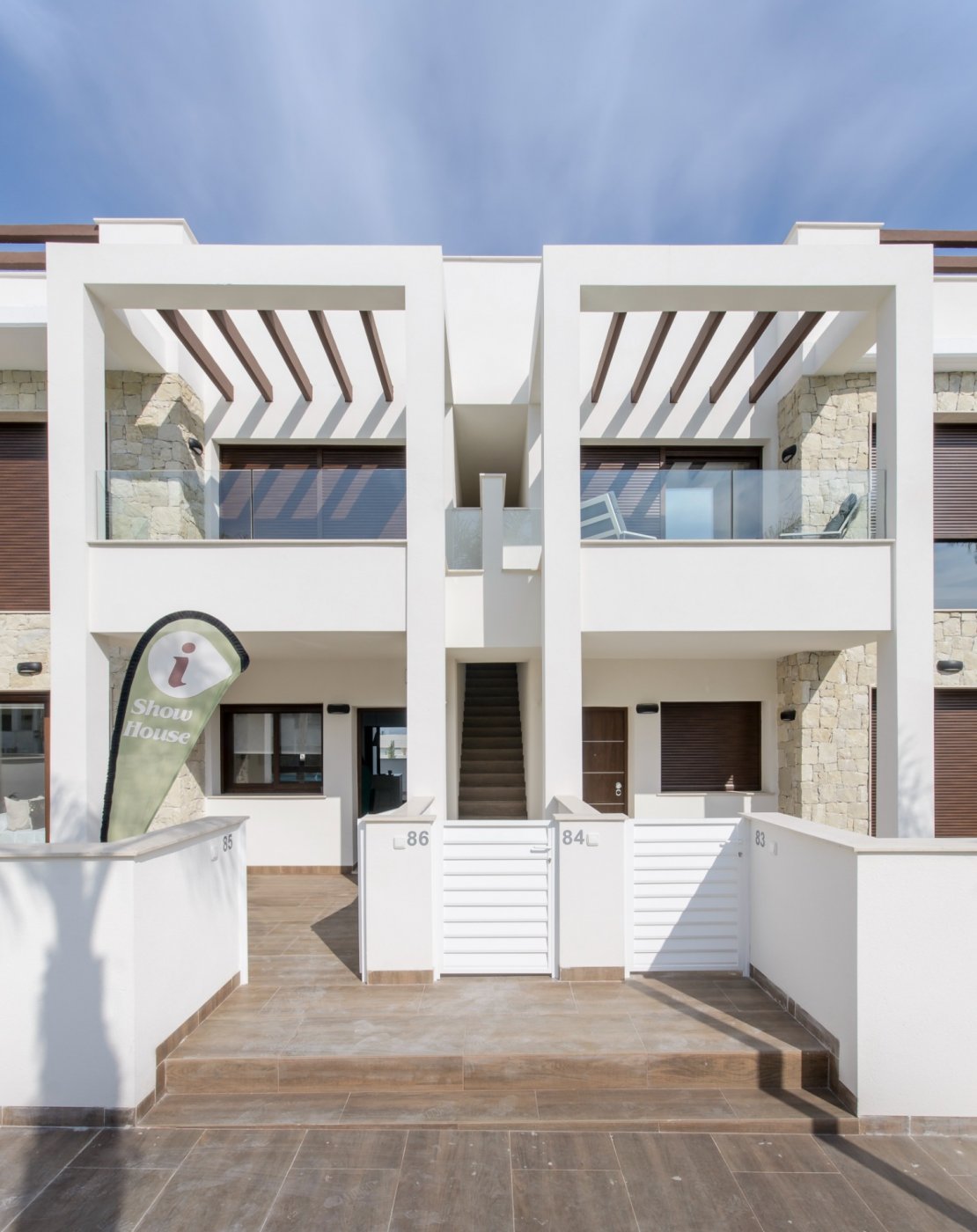 New build residential of bungalow apartments in los balcones, torrevieja