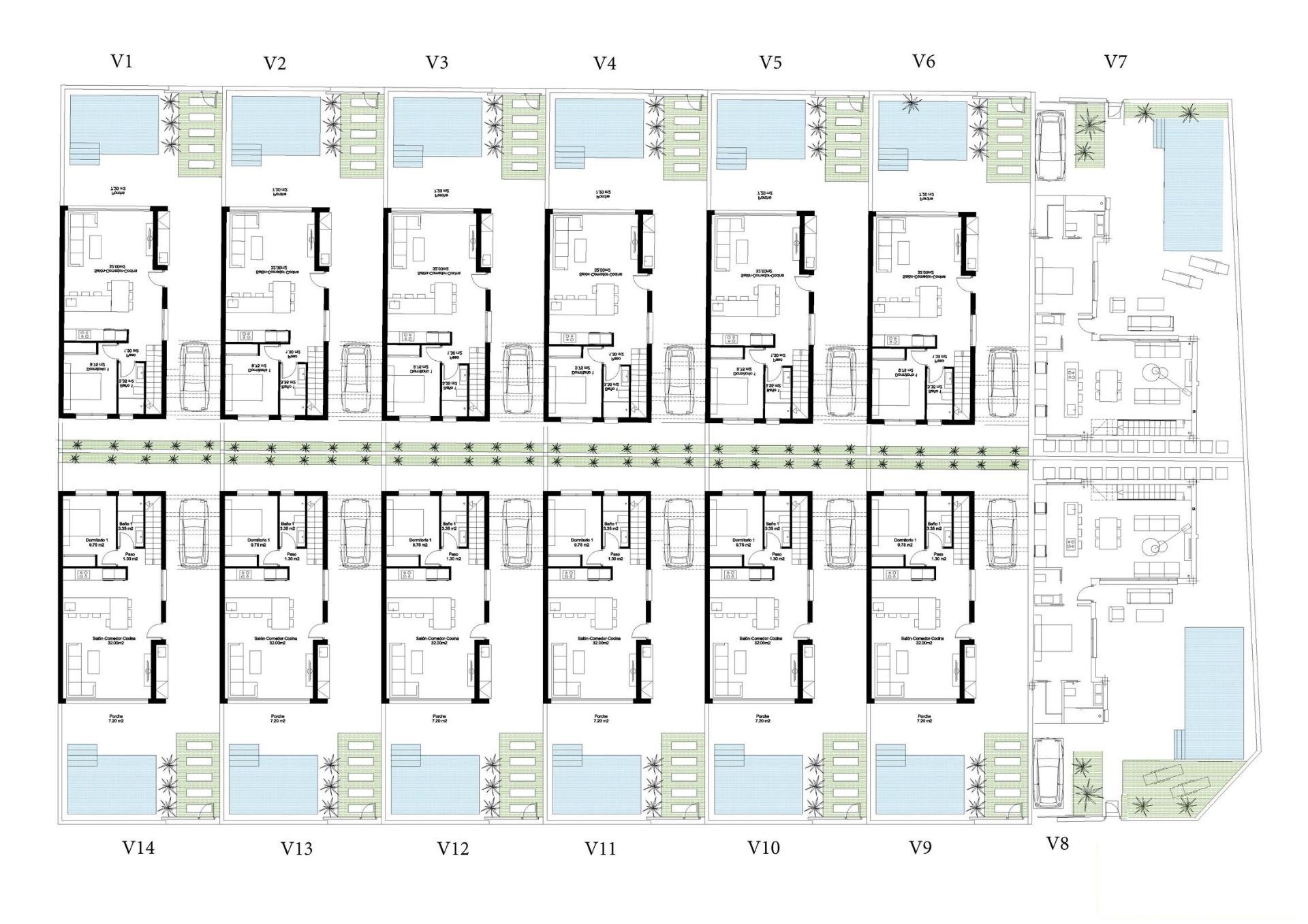 New build villas in san javier