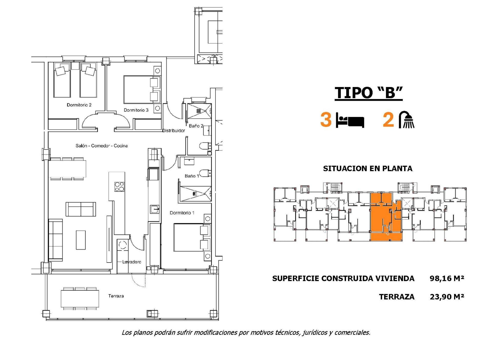 New residential development in san miguel de salinas