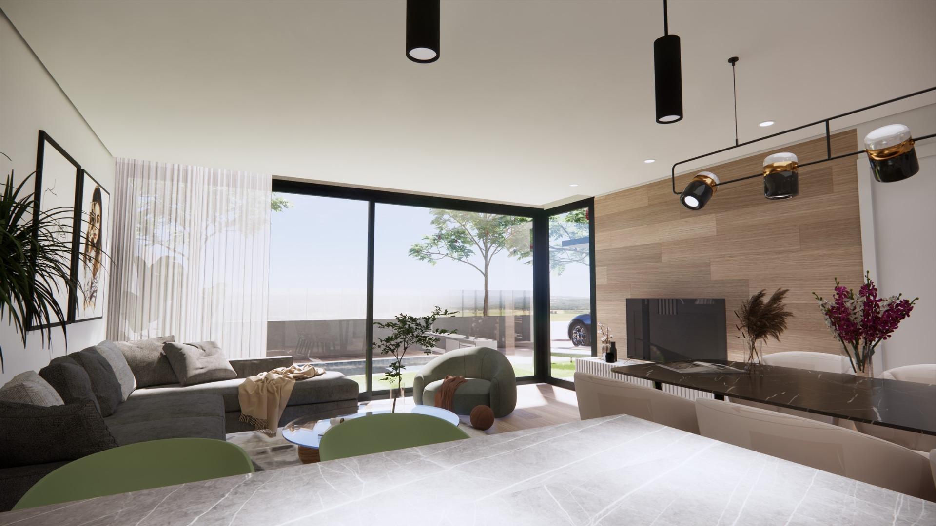 New build villas in private gated resort in province of murcia