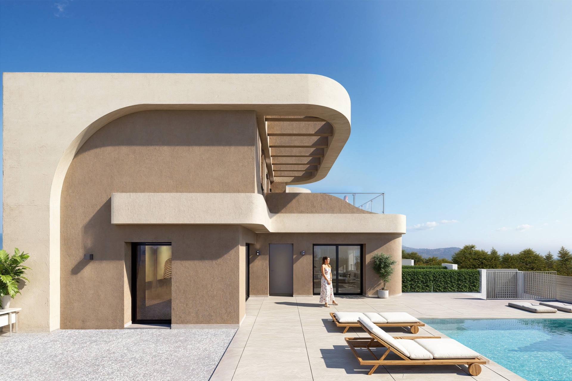 Modern semi detached villas in daya nueva with contemporary design and excellent connectivity