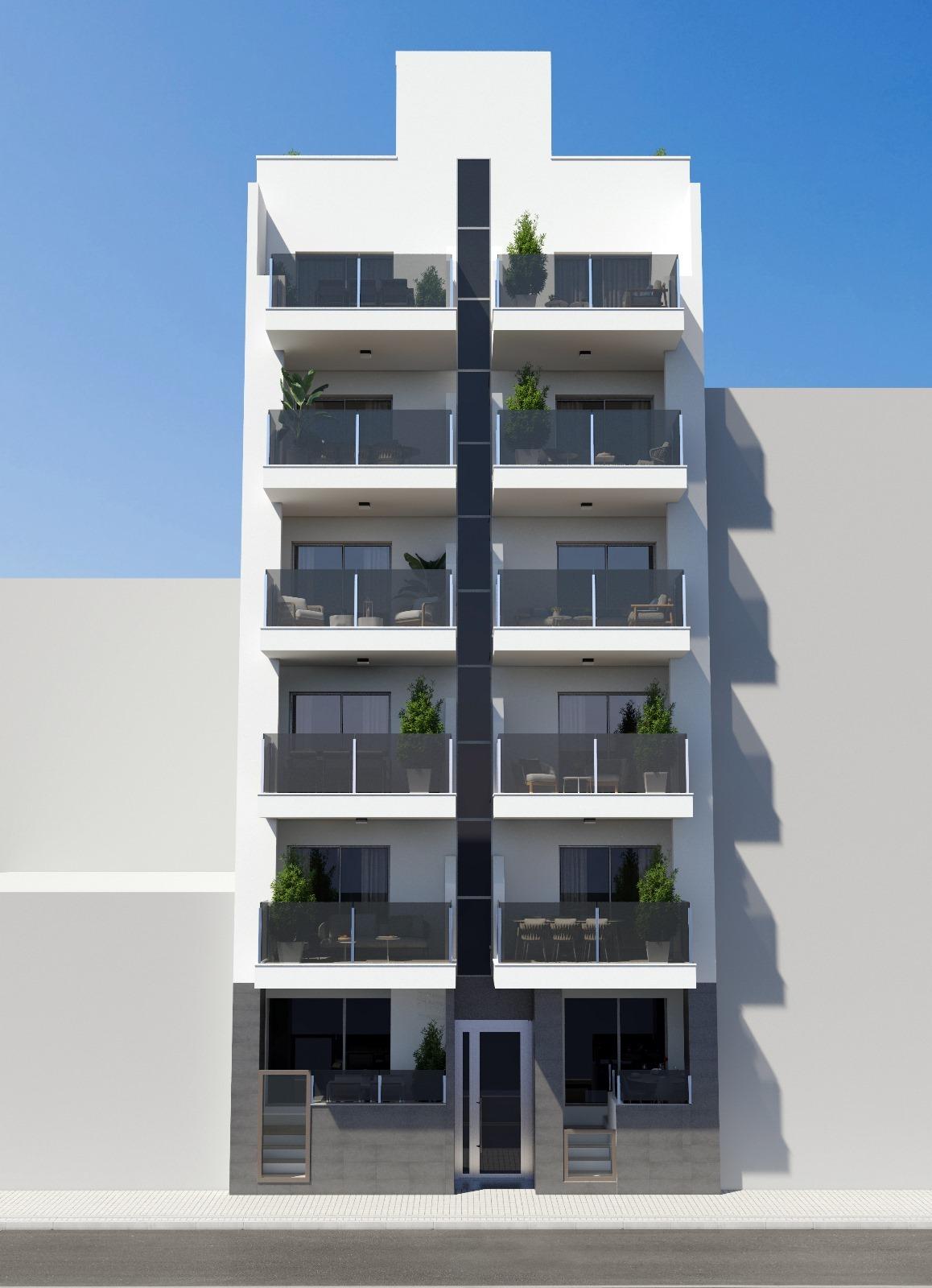 New build apartments in torrevieja, just 150m from playa del cura