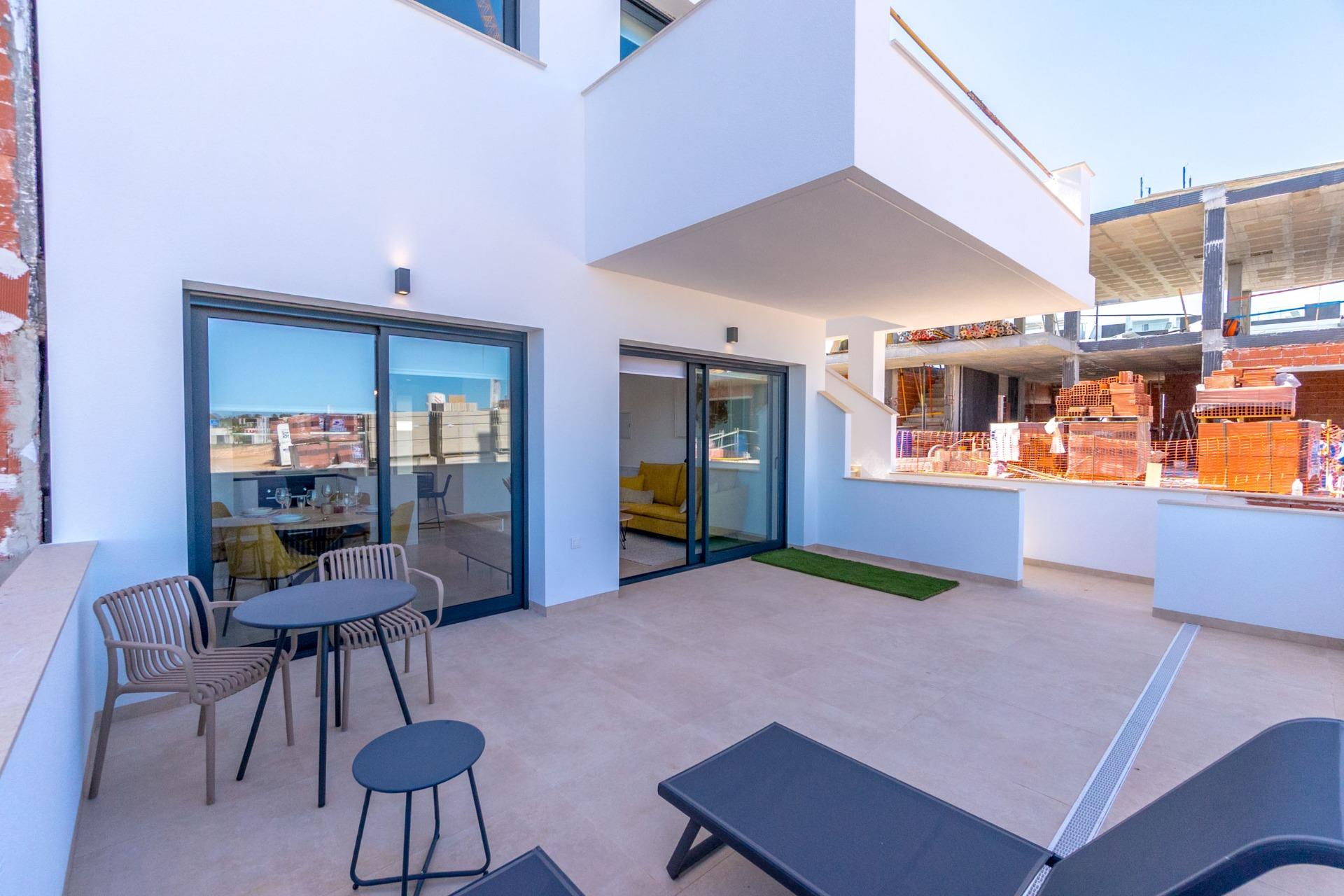 New build residential of bungalow apartments in los balcones