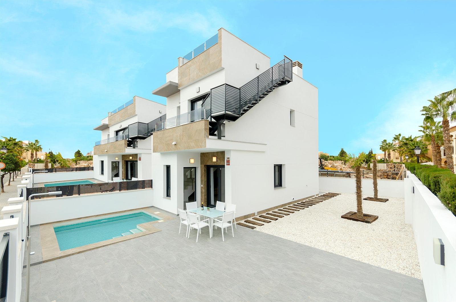 New build villas in torrevieja