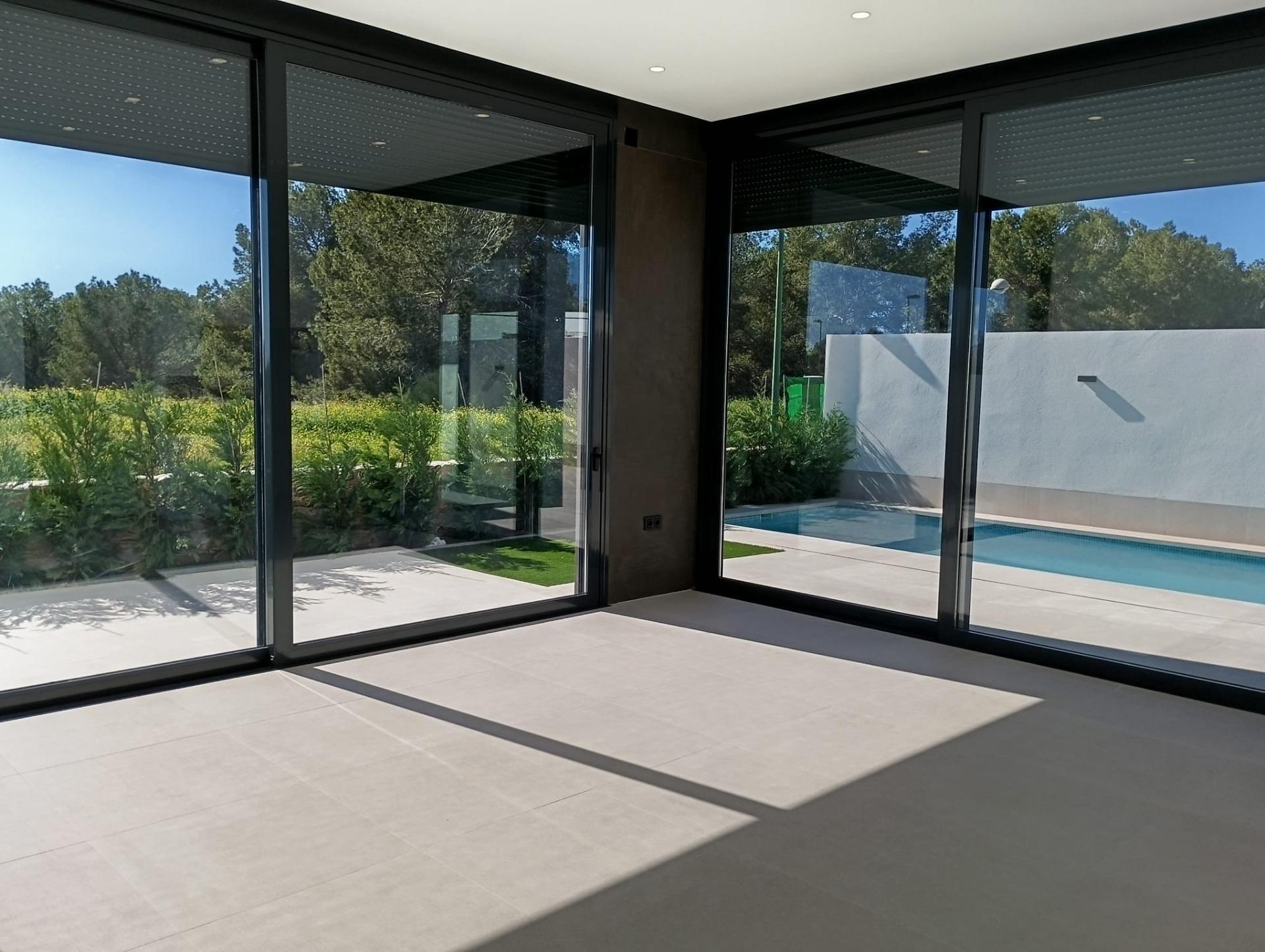 New build villas in pilar de la horadada on the golf course