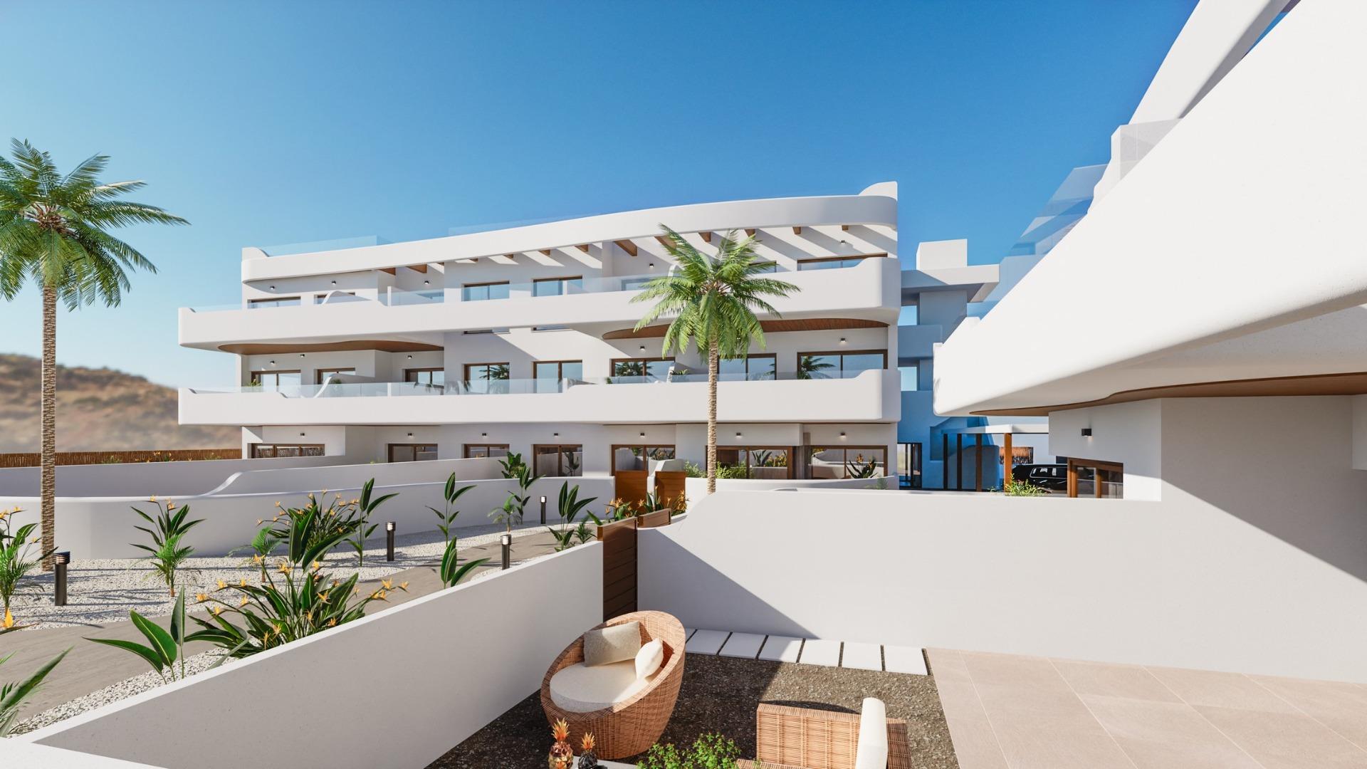 New build residential complex near serena golf and the mar menor in los alcazares