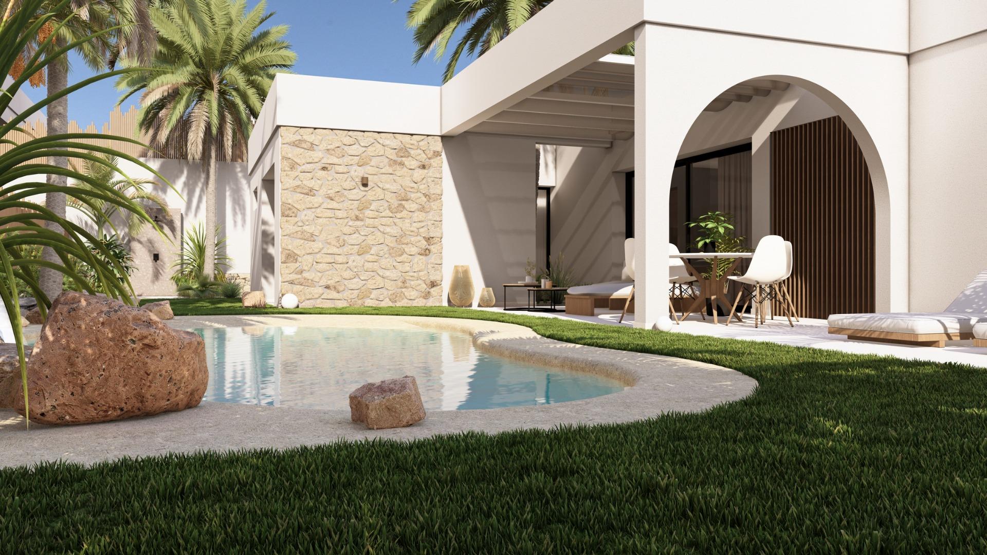 New build villas in altaona golf resort, murcia