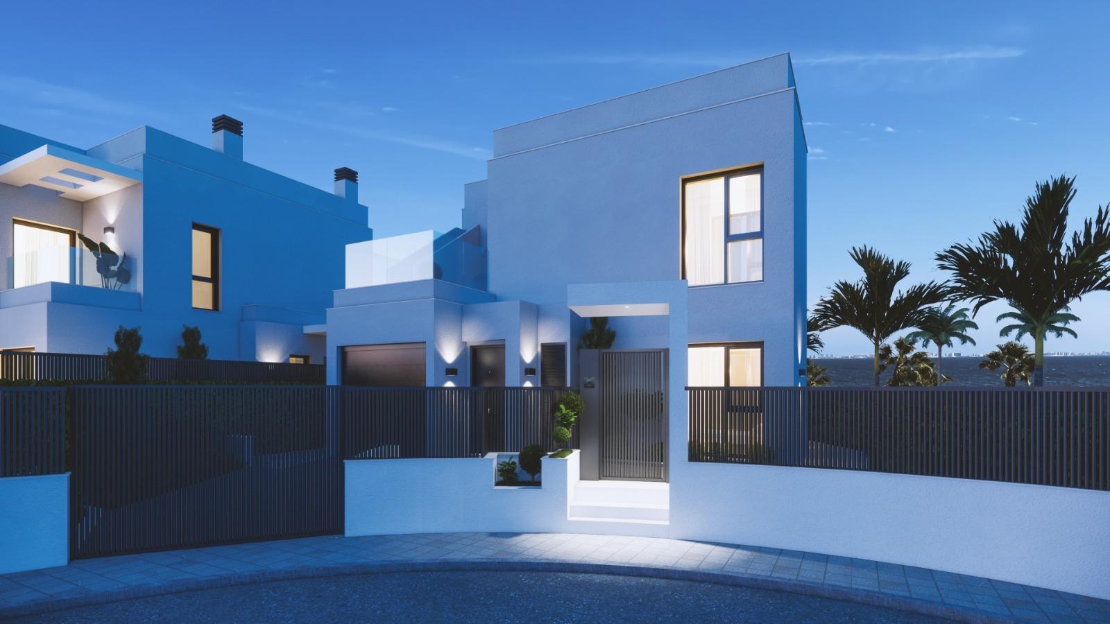 Luxury New Construction Villas on the Waterfront in Los Alcázares