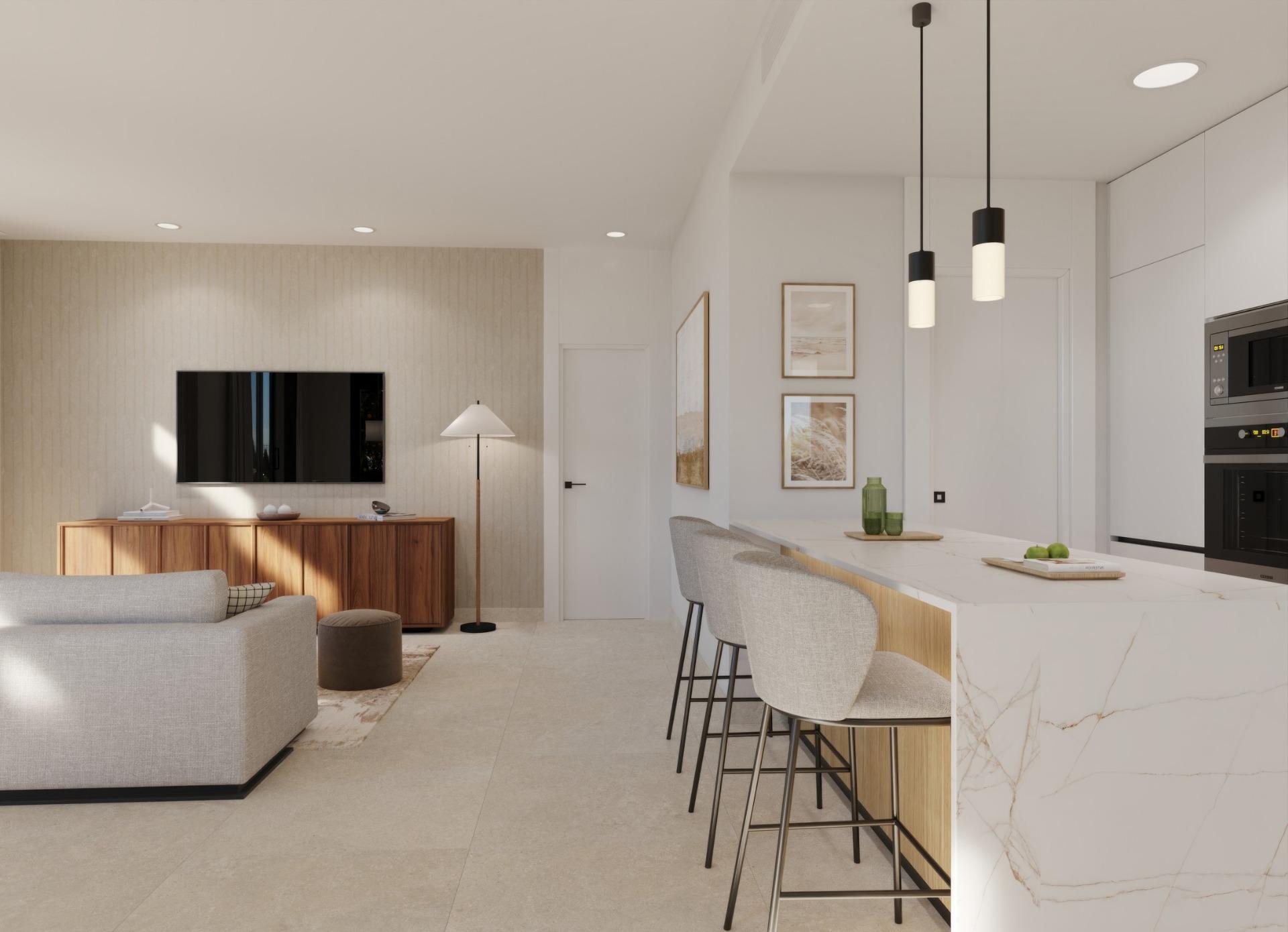 New build villas in hacienda del Álamo golf resort, murcia