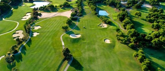 New build villas in pilar de la horadada on the golf course
