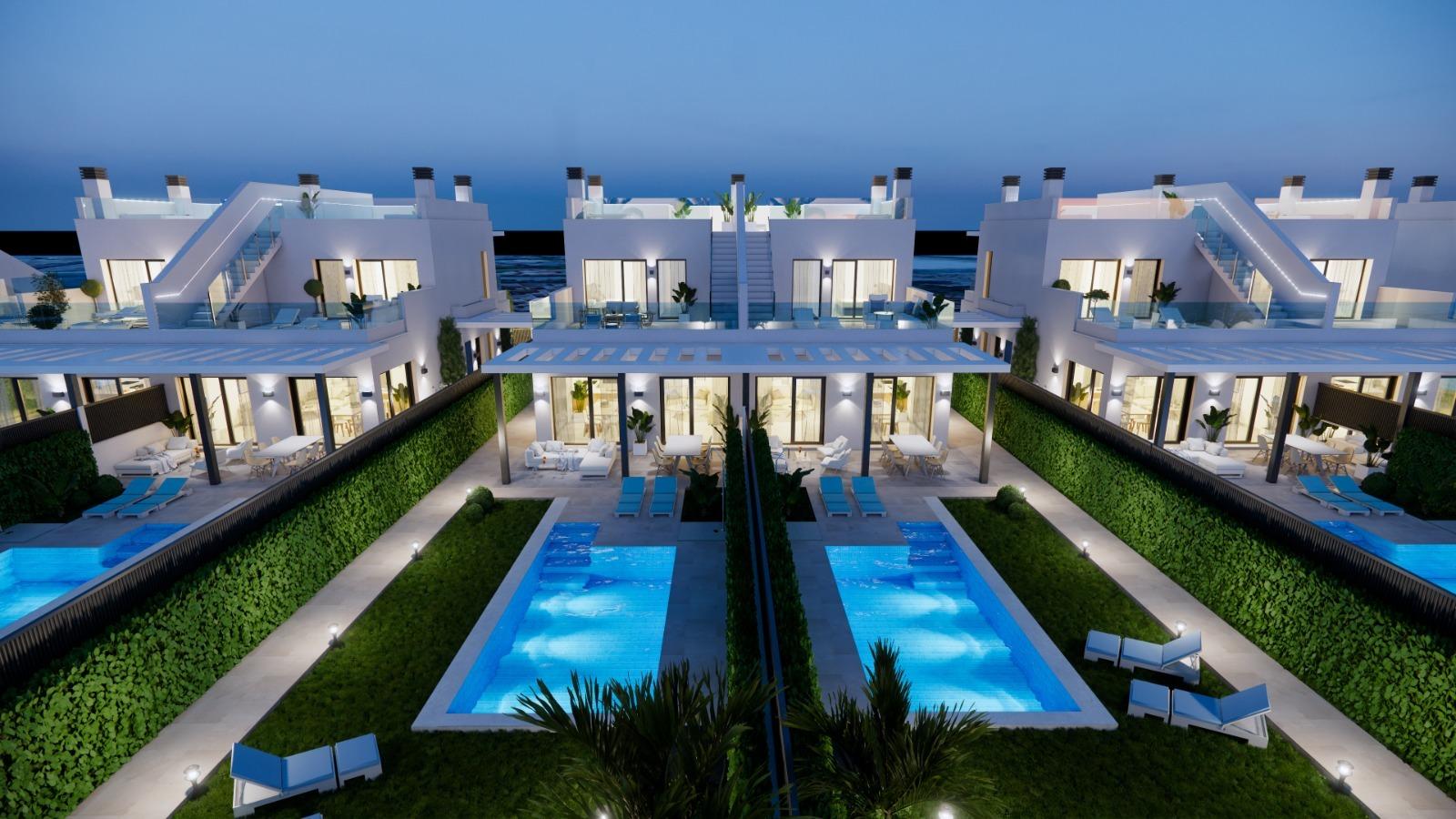 Luxury New Construction Villas on the Waterfront in Los Alcázares