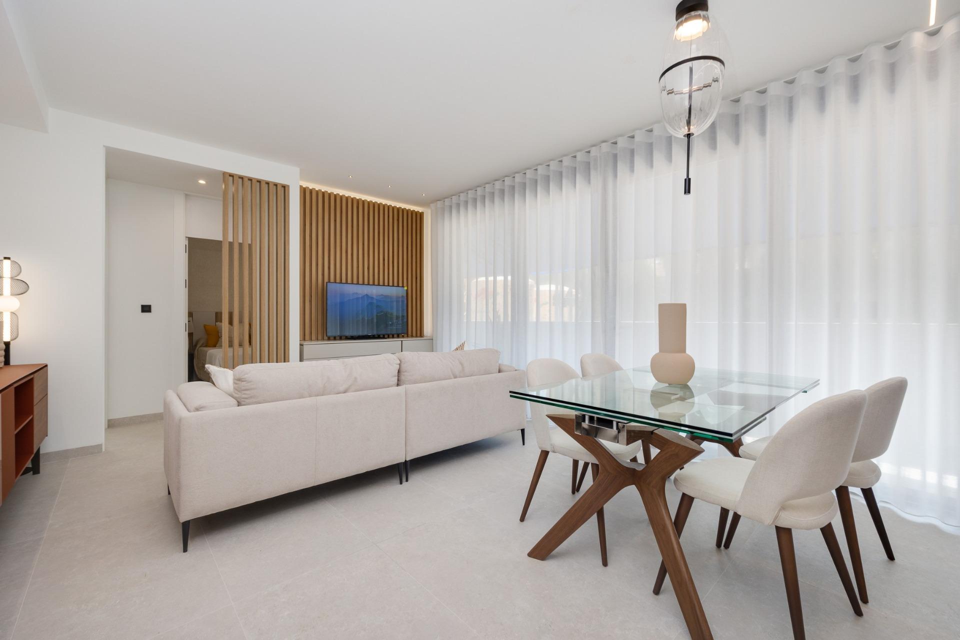 Modern new build apartments near the beach and marina in guardamar del segura