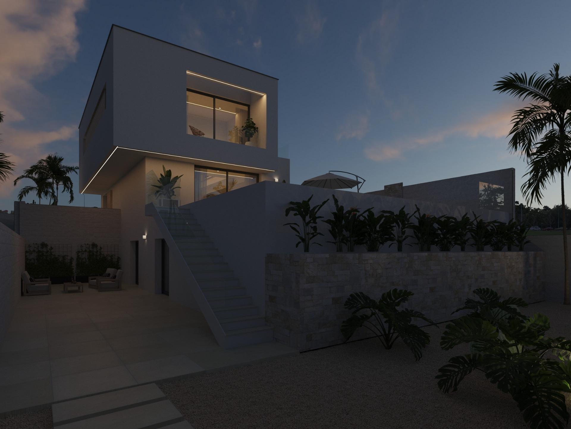 New build villa in rojales – modern design and prime location