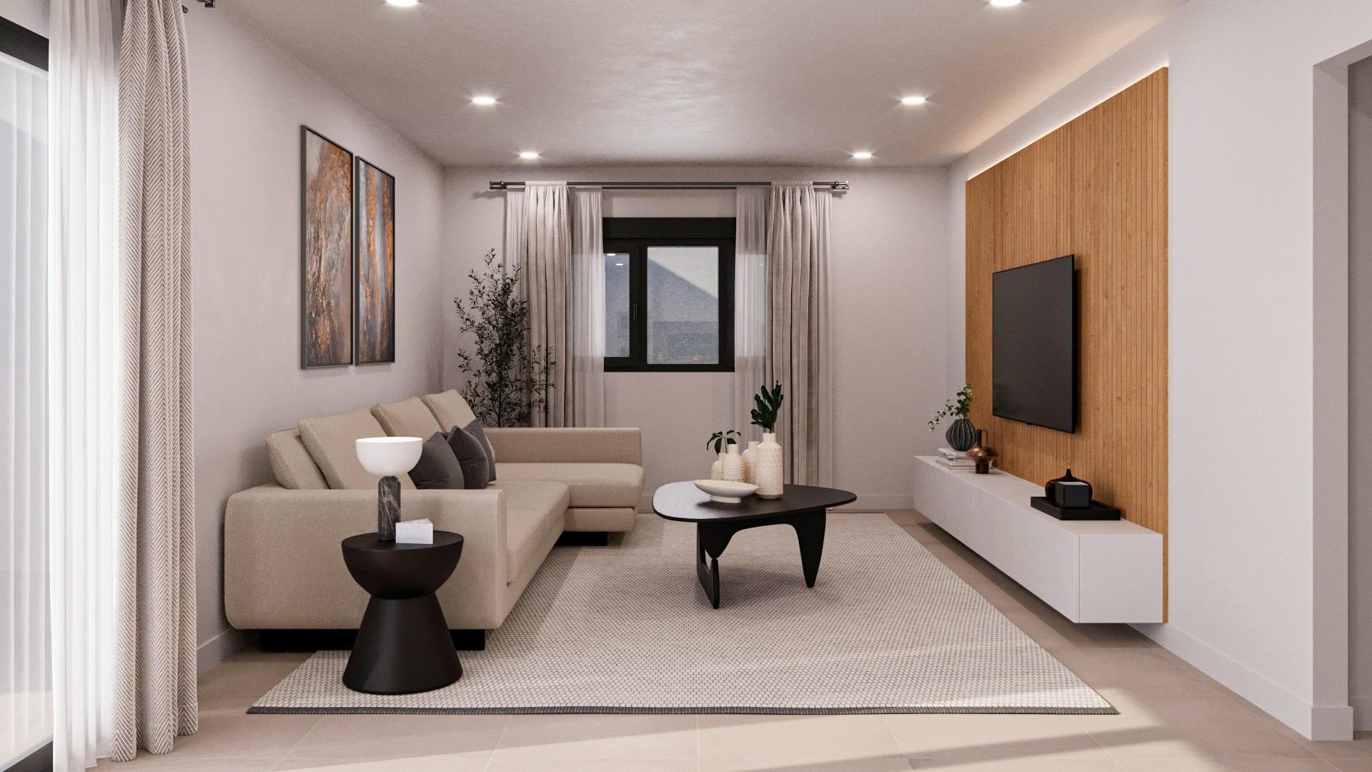 New build townhouses in fuente alamo, murcia