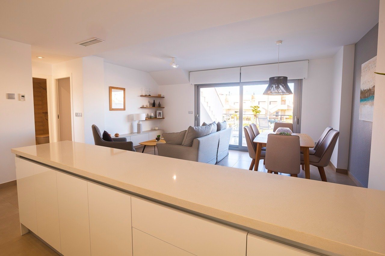 New build residential of bungalow apartments in vistabella
