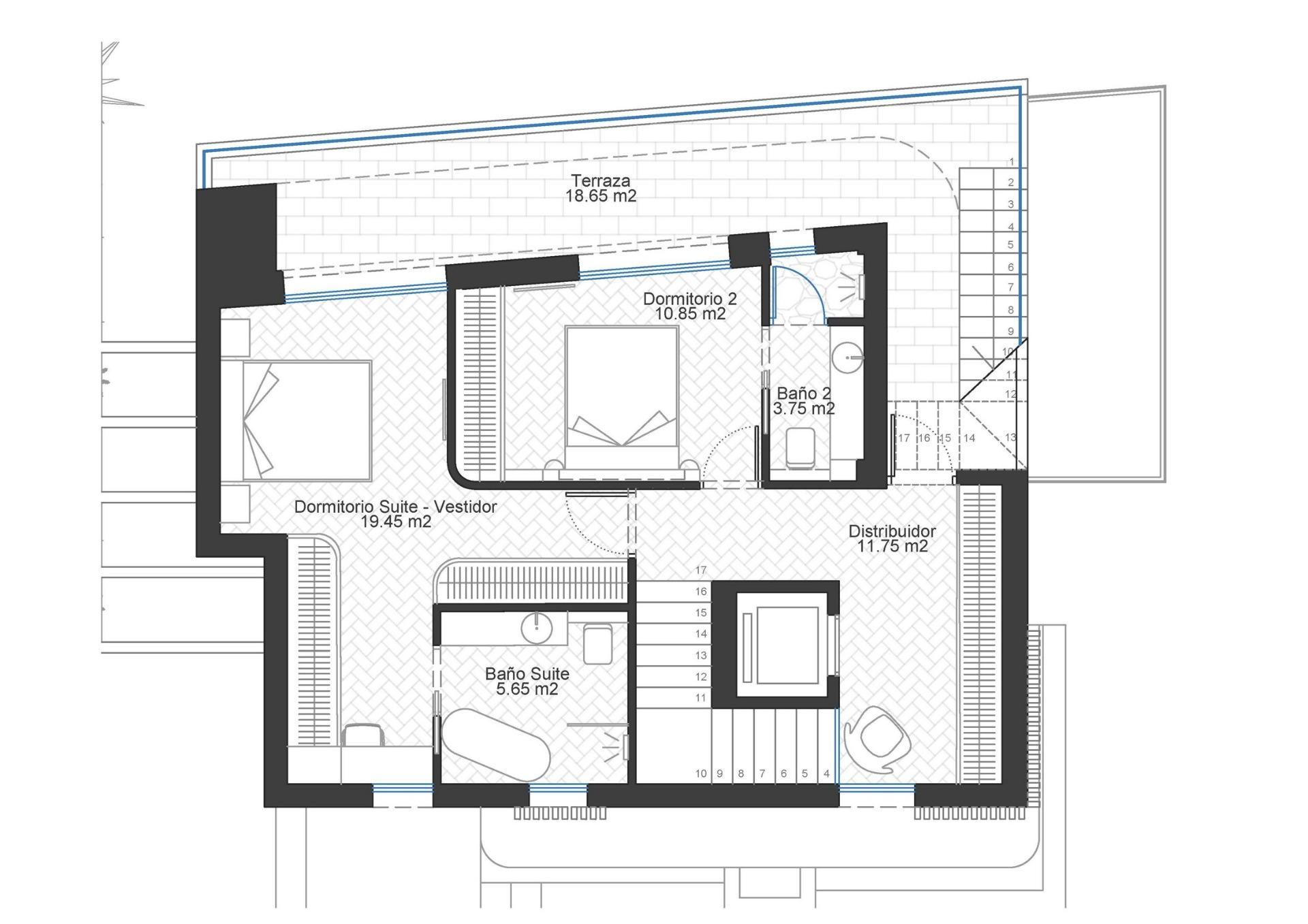 Exclusive frontline luxury villas in cala flores, cabo de palos